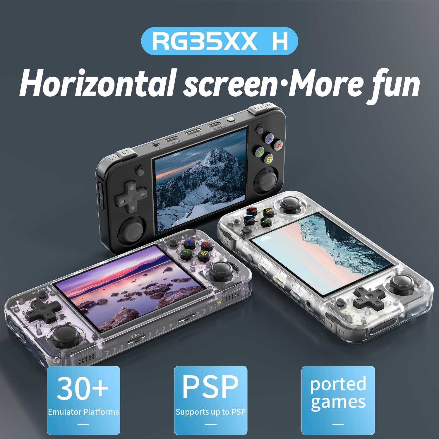 Consola de Juegos Portátil Anbernic RG35XX H 3.5" IPS 3300mAh