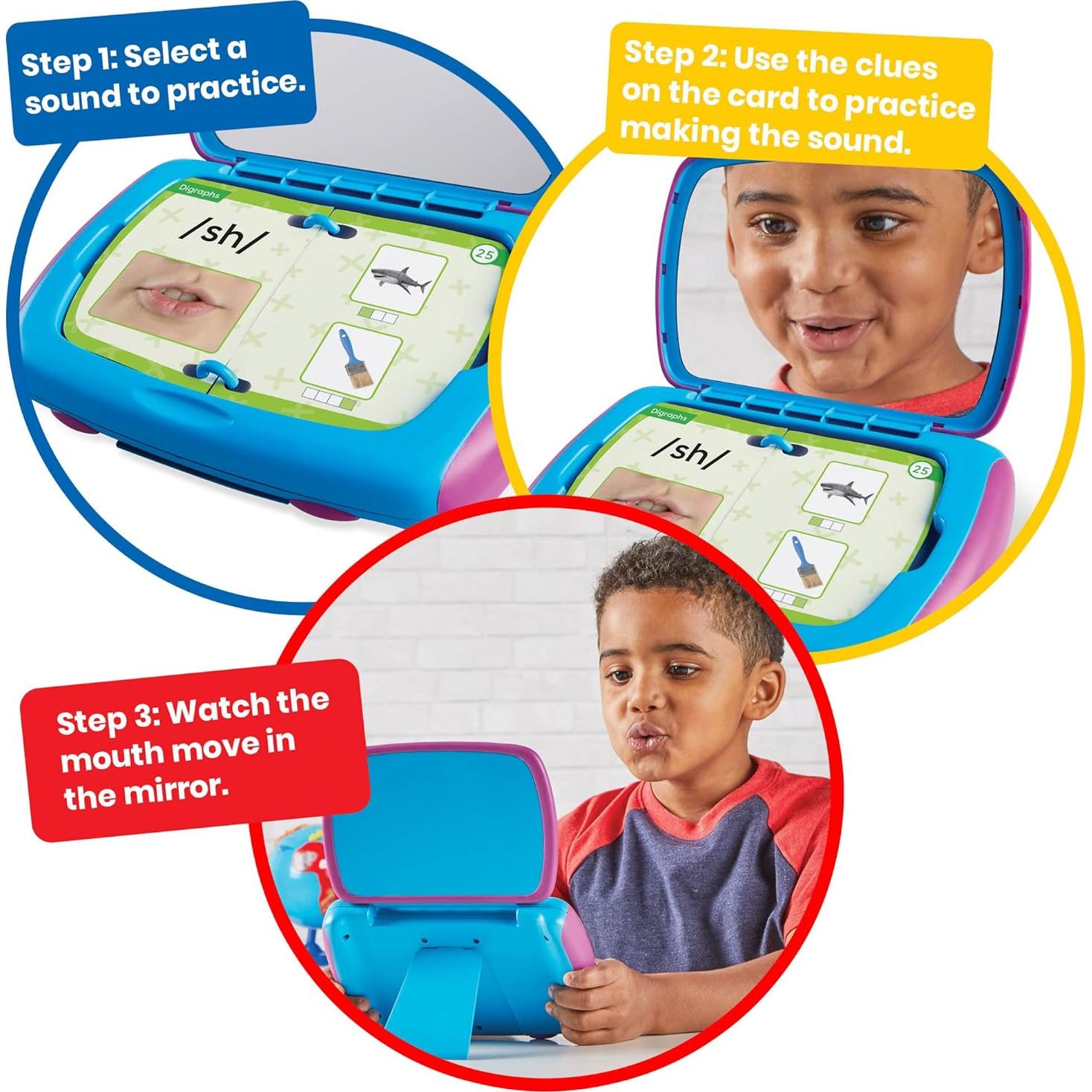 Conjunto de Fonemas hand2mind Espejo Mis Sonidos 320g