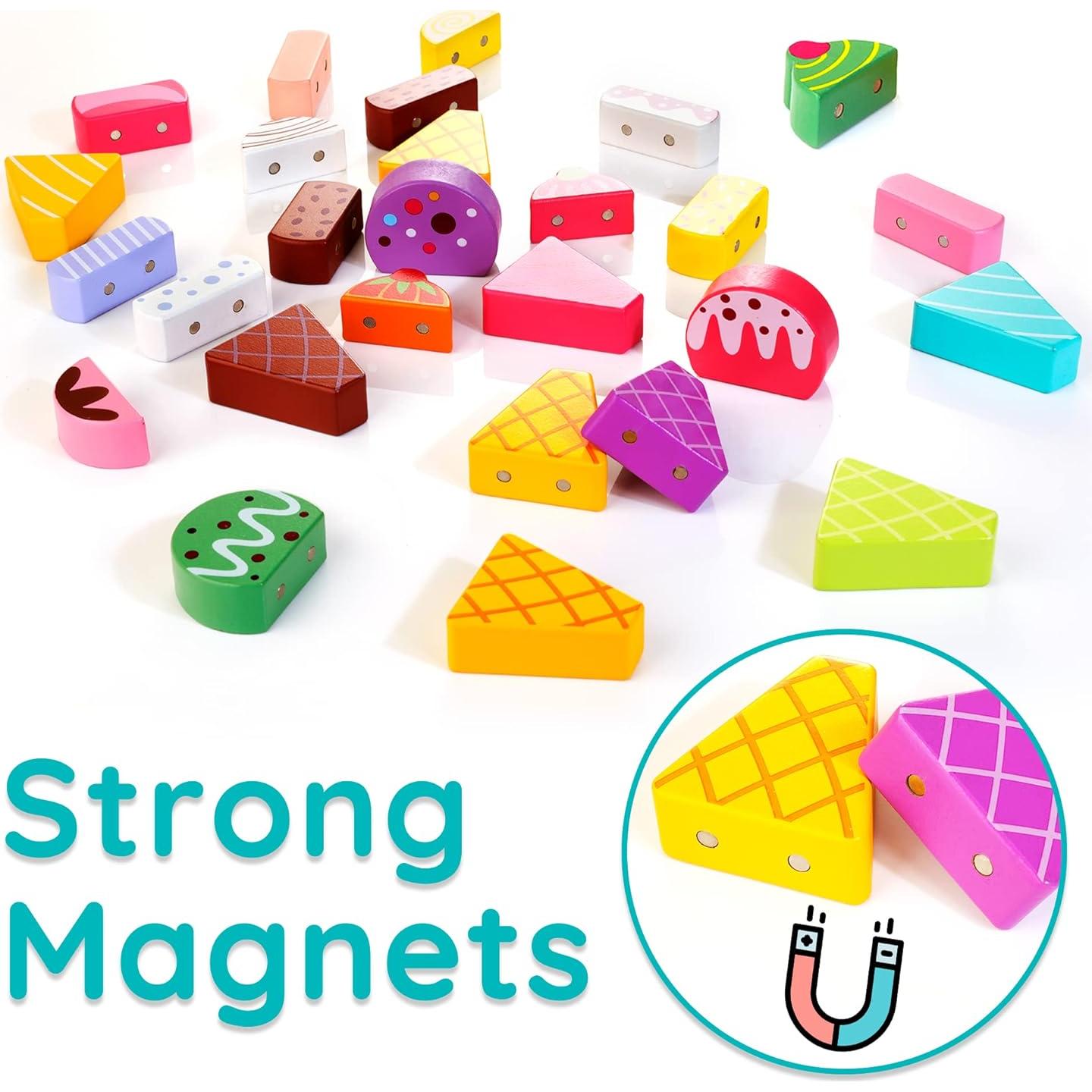 Camión de Helados de Madera ShenZhen MaxLink 28 Piezas