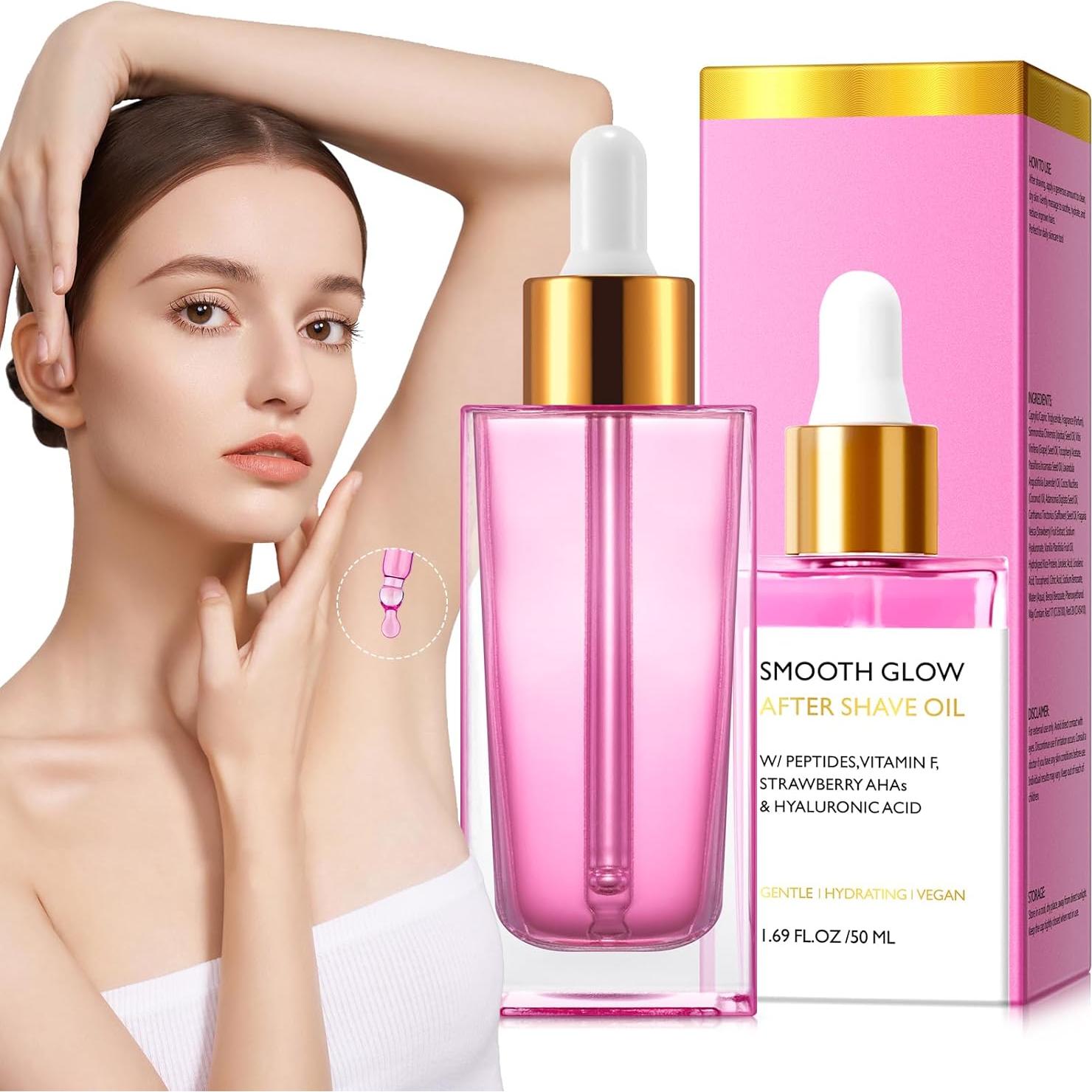 Aceite After Shave Vceeoy 49.9 ml para Mujeres - Suave Vainilla Fresa