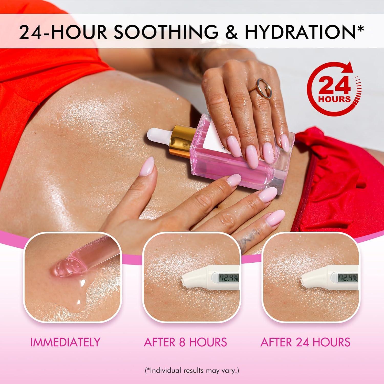 Aceite After Shave Vceeoy 49.9 ml para Mujeres - Suave Vainilla Fresa