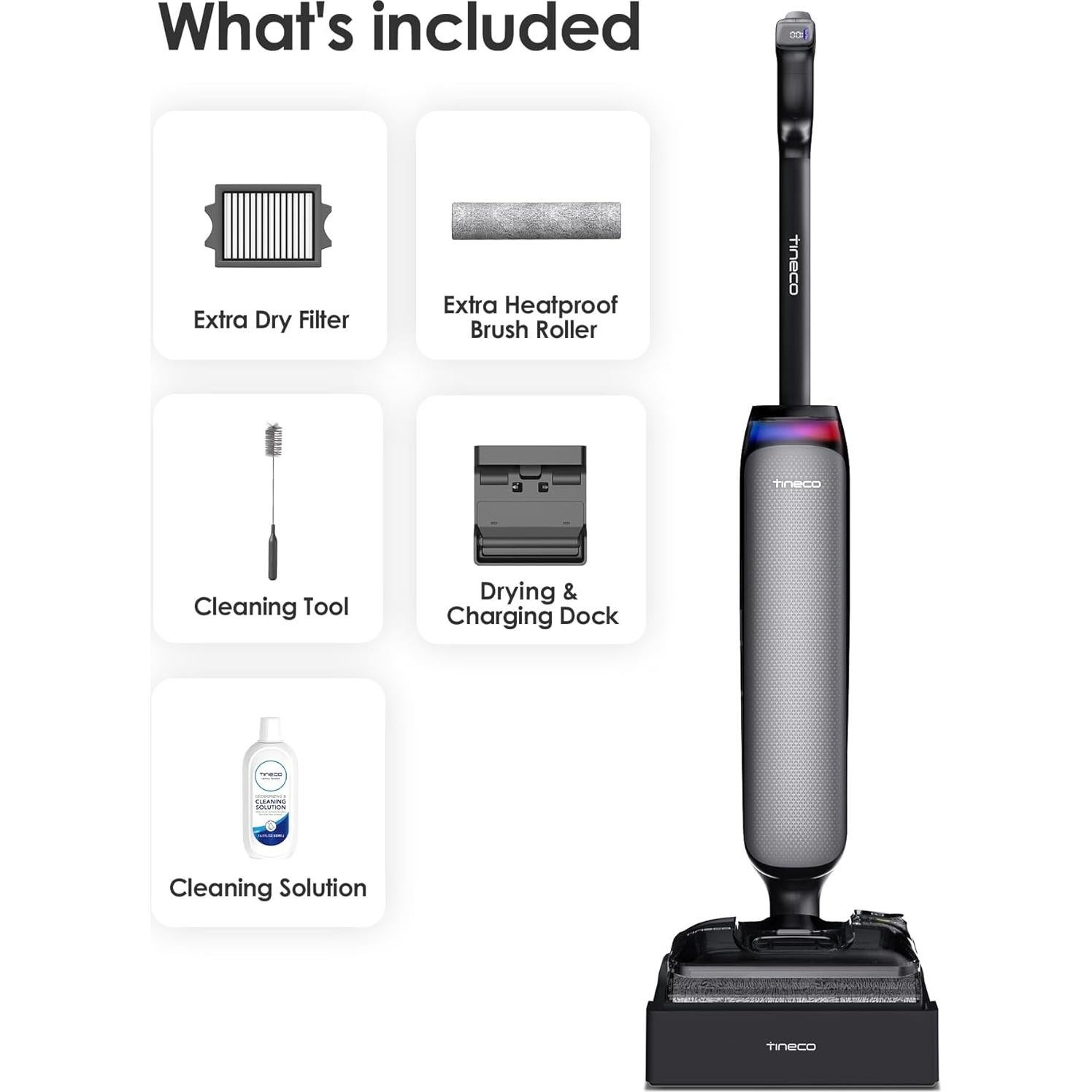 Aspiradora Húmeda y Seca Tineco Floor One S7 Artist 22kPa