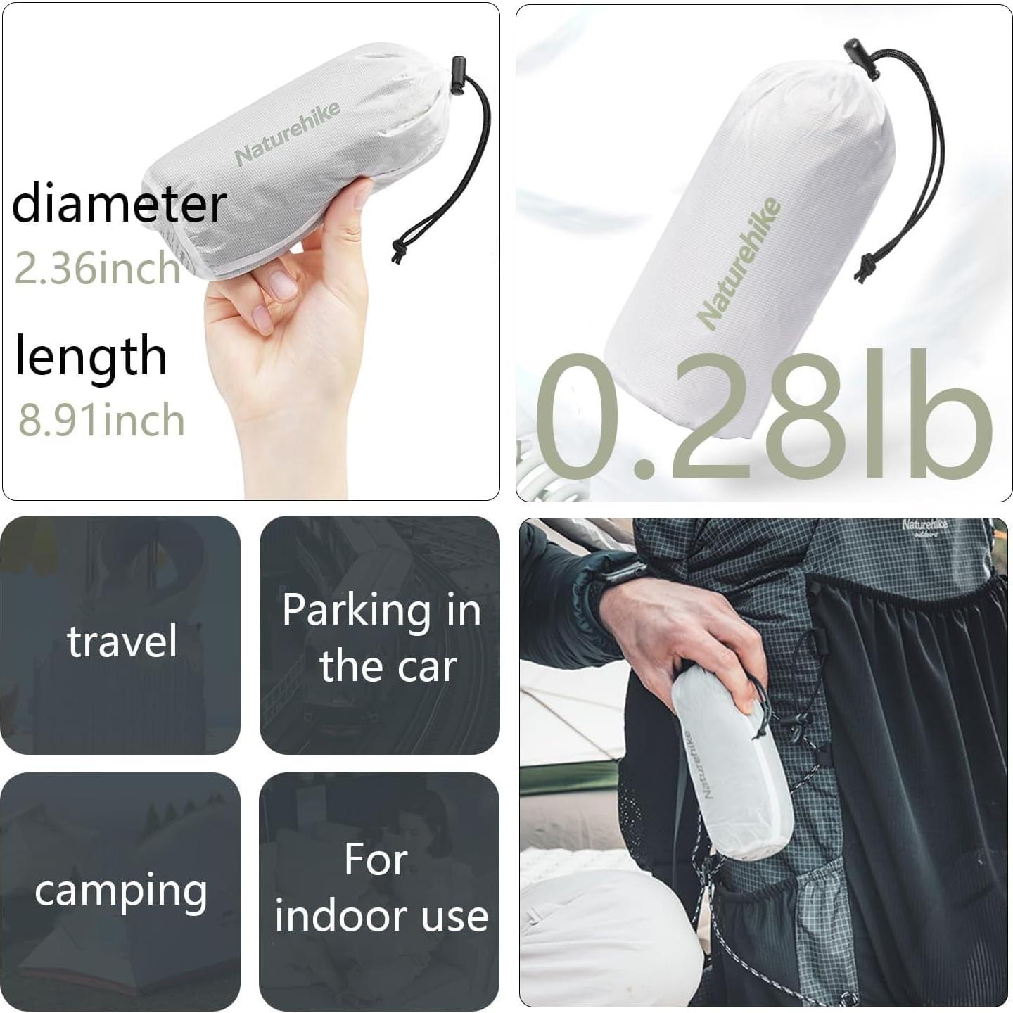 Funda de Saco de Dormir Ultraligera Windhike 127g 210x80cm