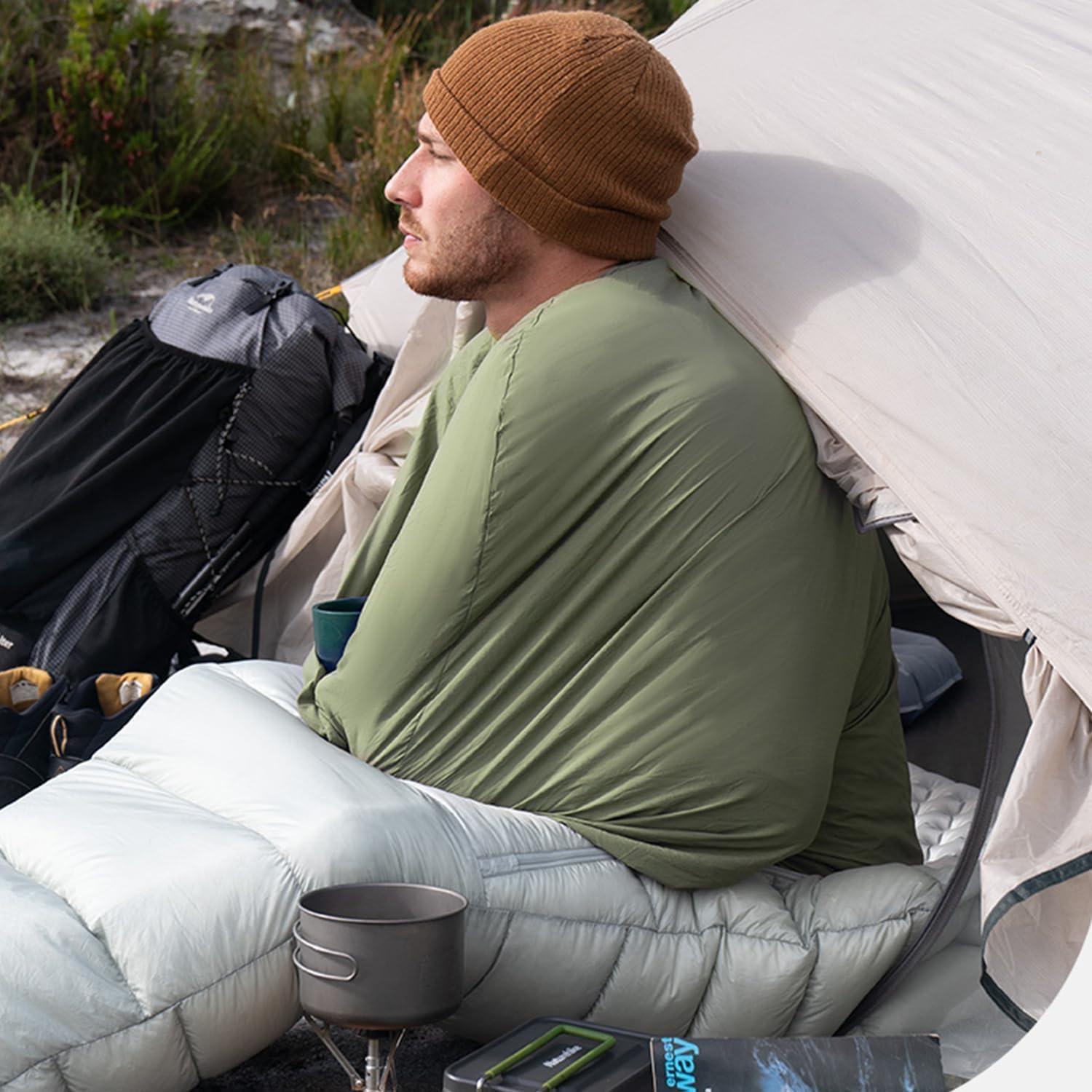 Funda de Saco de Dormir Ultraligera Windhike 127g 210x80cm