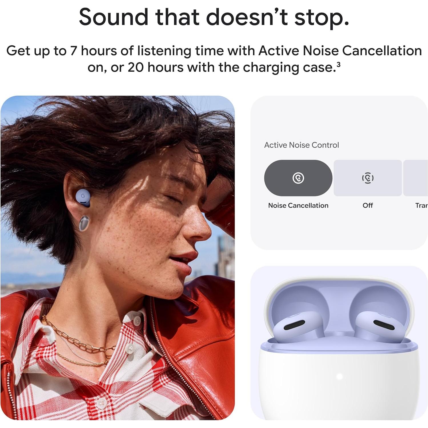 Auriculares Inalámbricos Google Pixel Buds 2a - Avellana