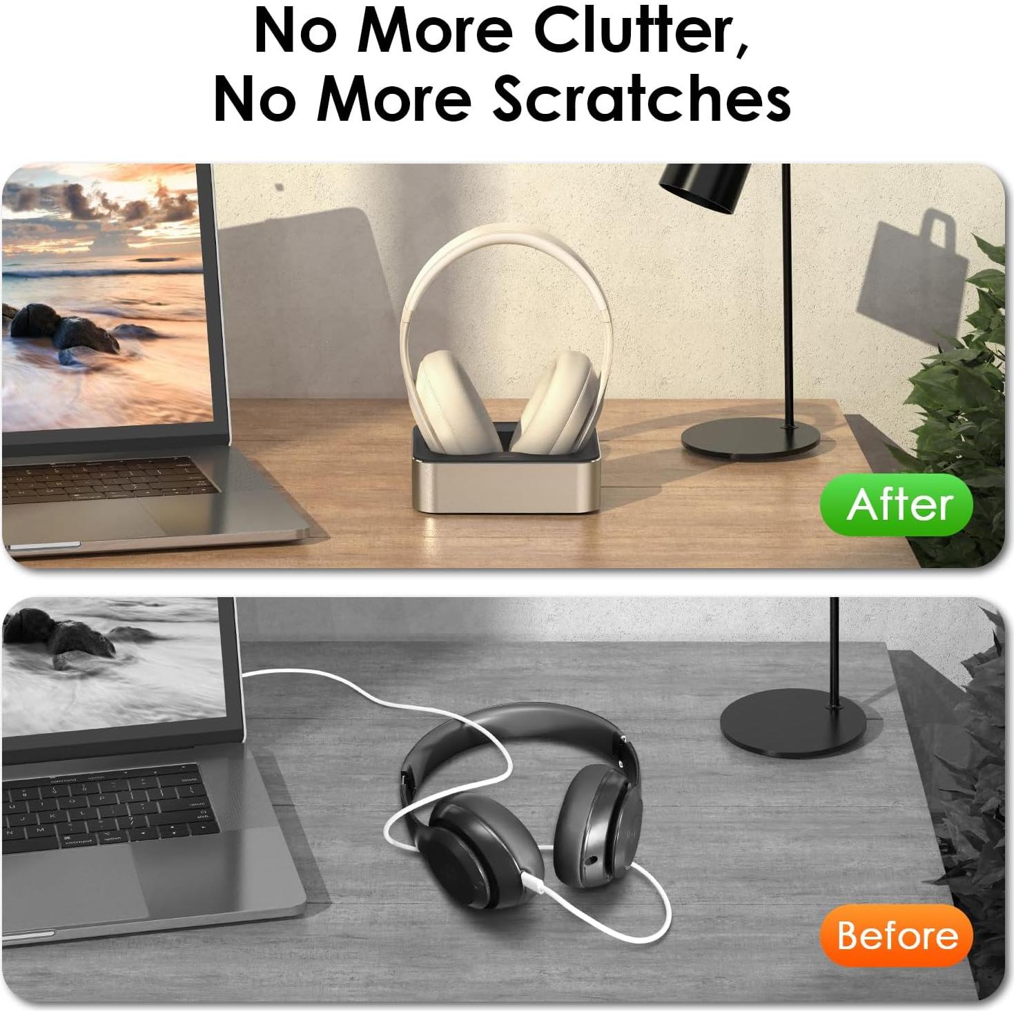 Estación de Carga Magnética para Auriculares Beats Studio Pro y 3