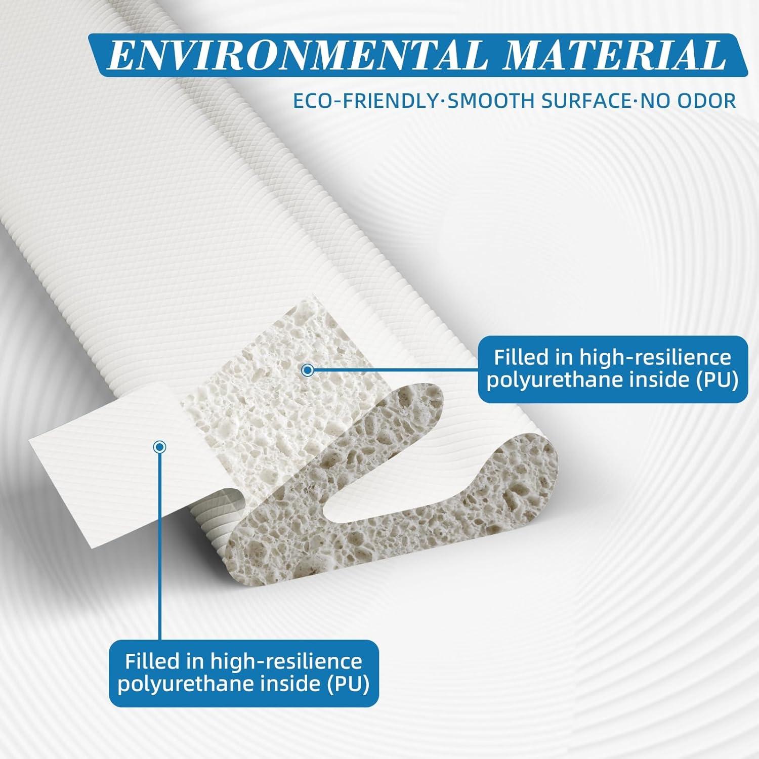 Burlete para Puertas y Ventanas Vannesse 6m Aislante Térmico