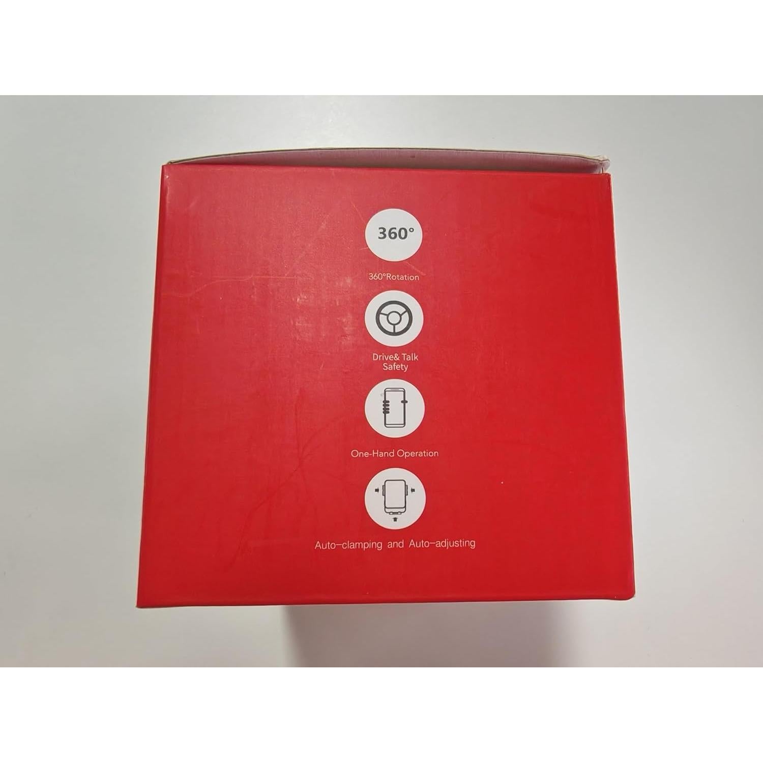 Cargador Inalámbrico para Auto MOKPR 15W Soporte Teléfono