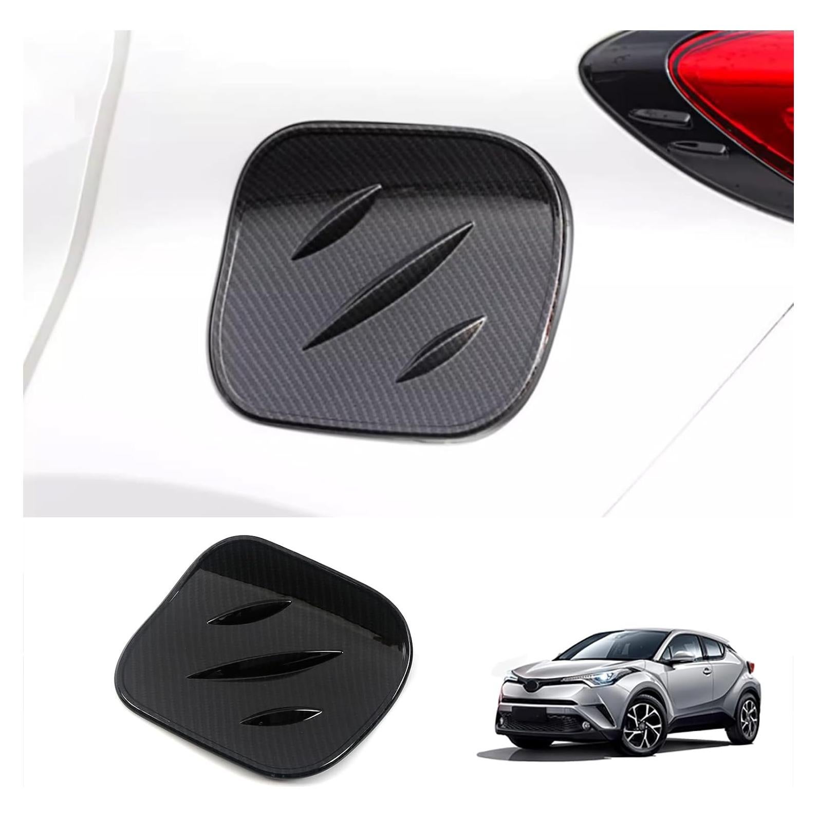 Cubierta de Tanque de Combustible JIEOSDIN para Toyota C-HR 2017-2023 ABS