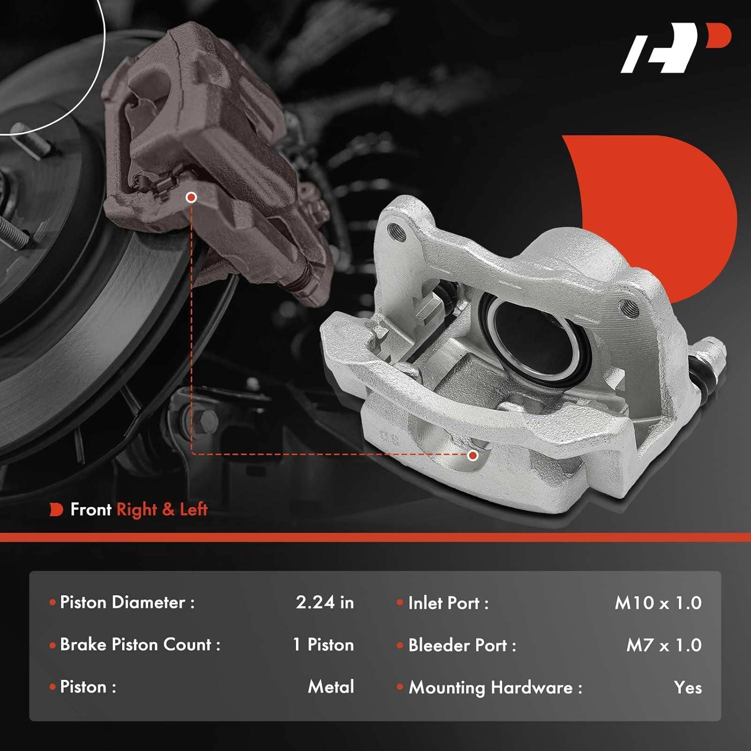 Caliper de Freno de Disco A-Premium Lado Izquierdo Toyota/Pontiac