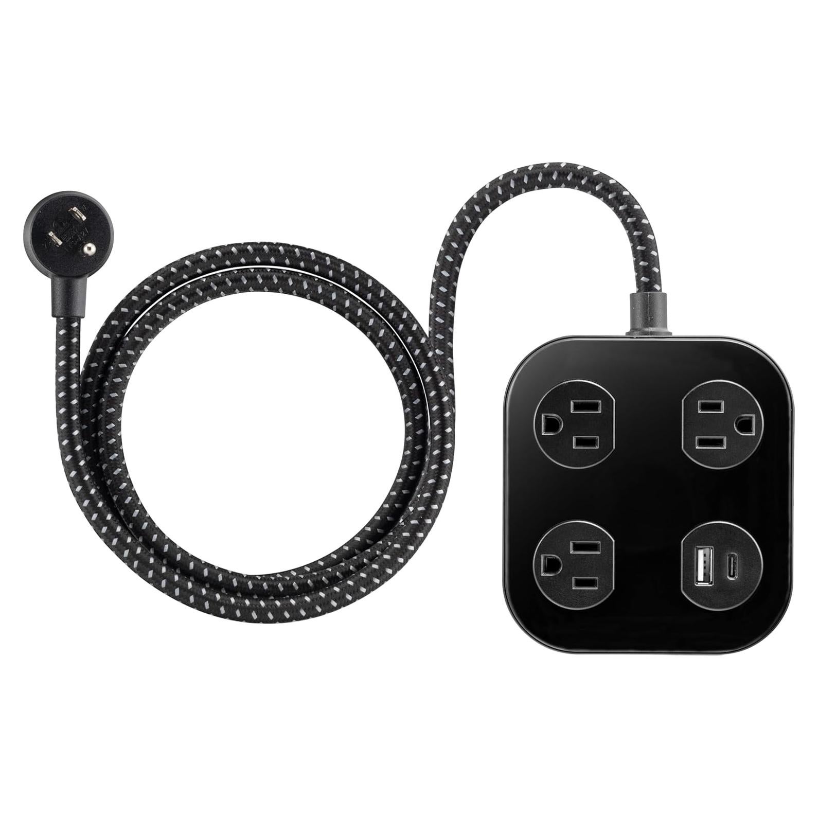 Protector contra Sobretensiones GE 3 Salidas USB-C 245 Julios