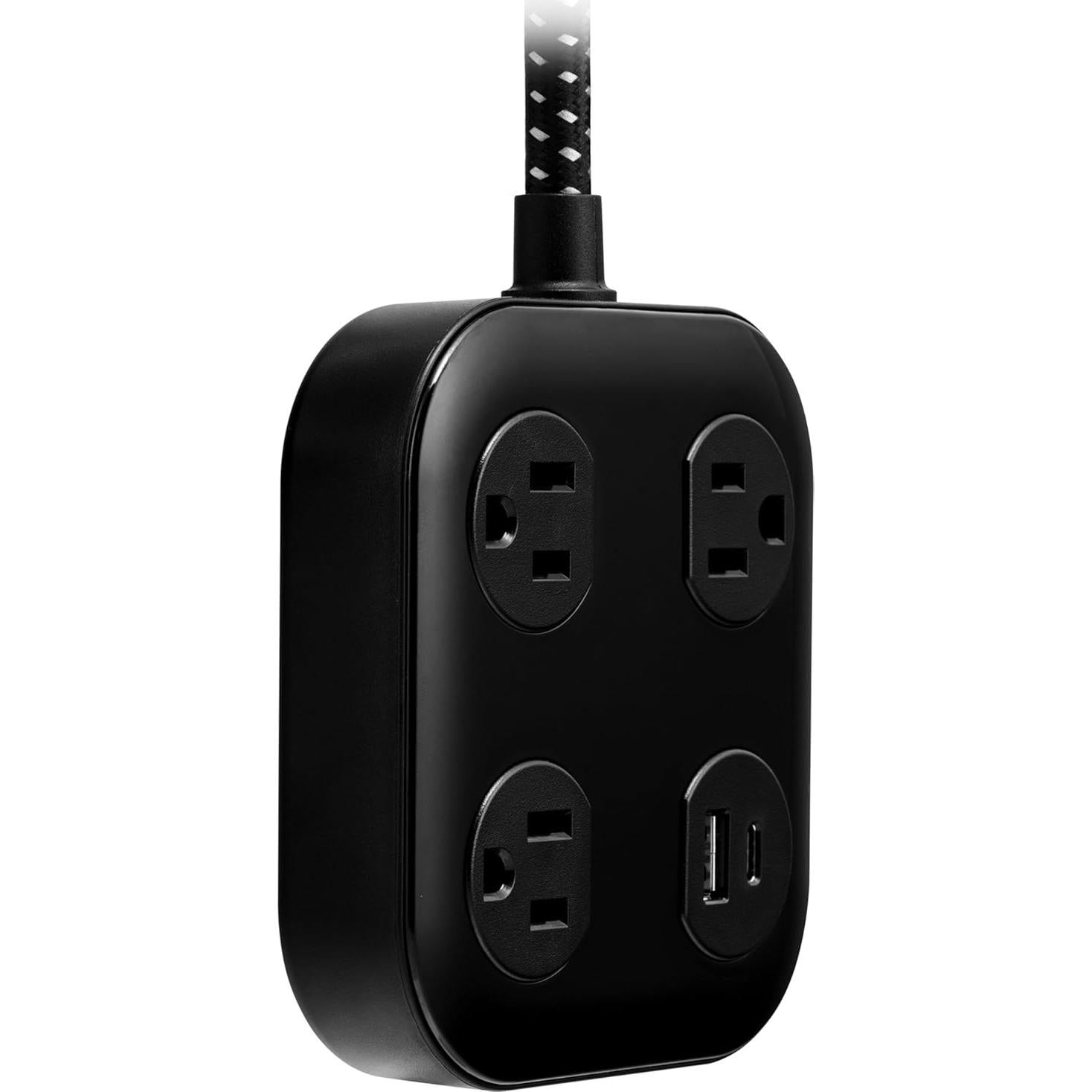 Protector contra Sobretensiones GE 3 Salidas USB-C 245 Julios