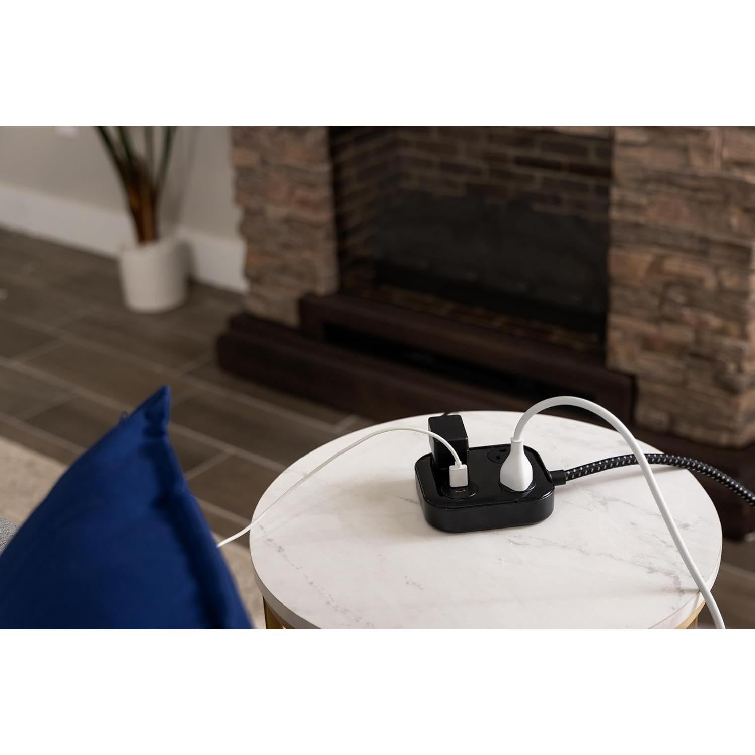 Protector contra Sobretensiones GE 3 Salidas USB-C 245 Julios