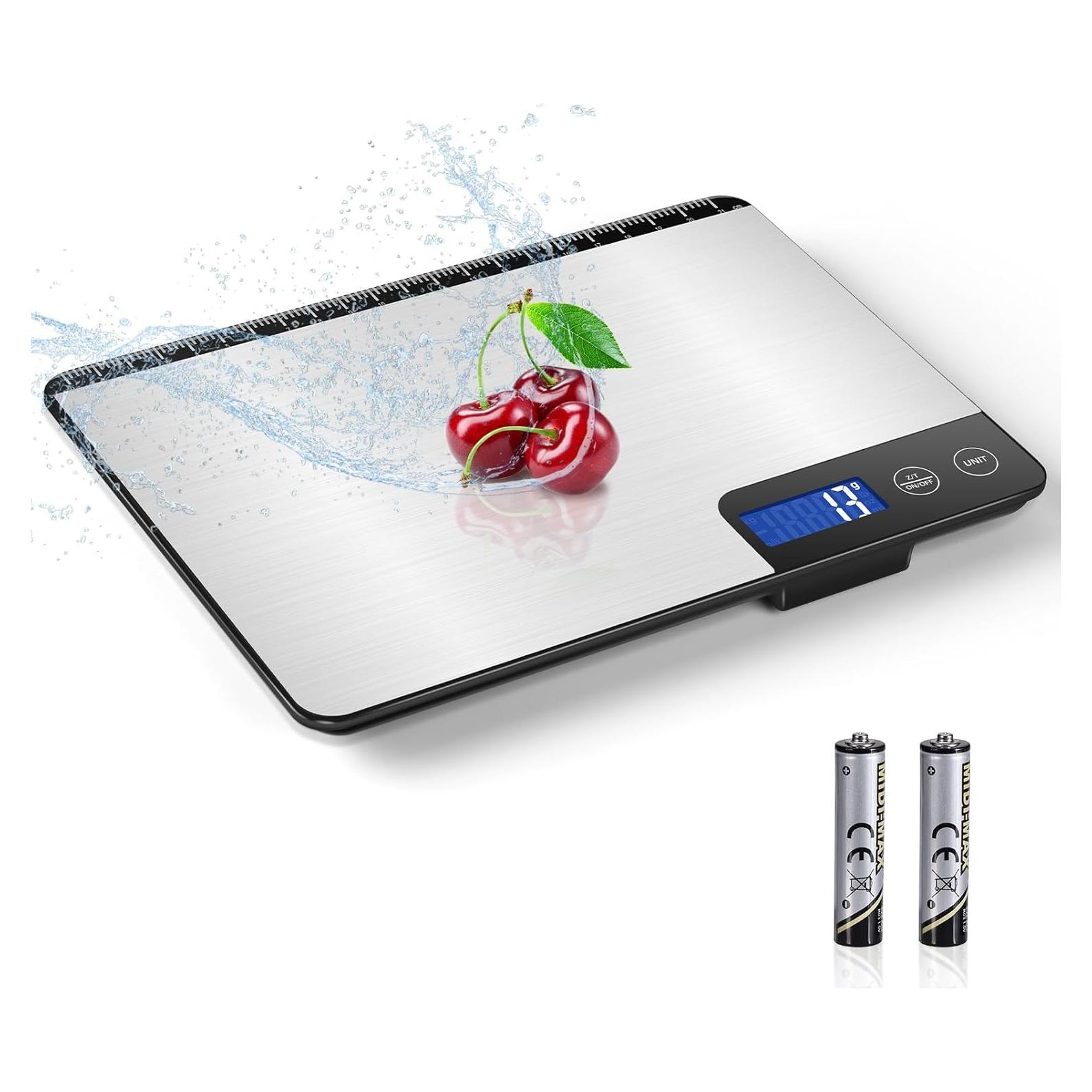 Báscula de Cocina Digital Drcowu K30H 15 kg Pantalla LCD