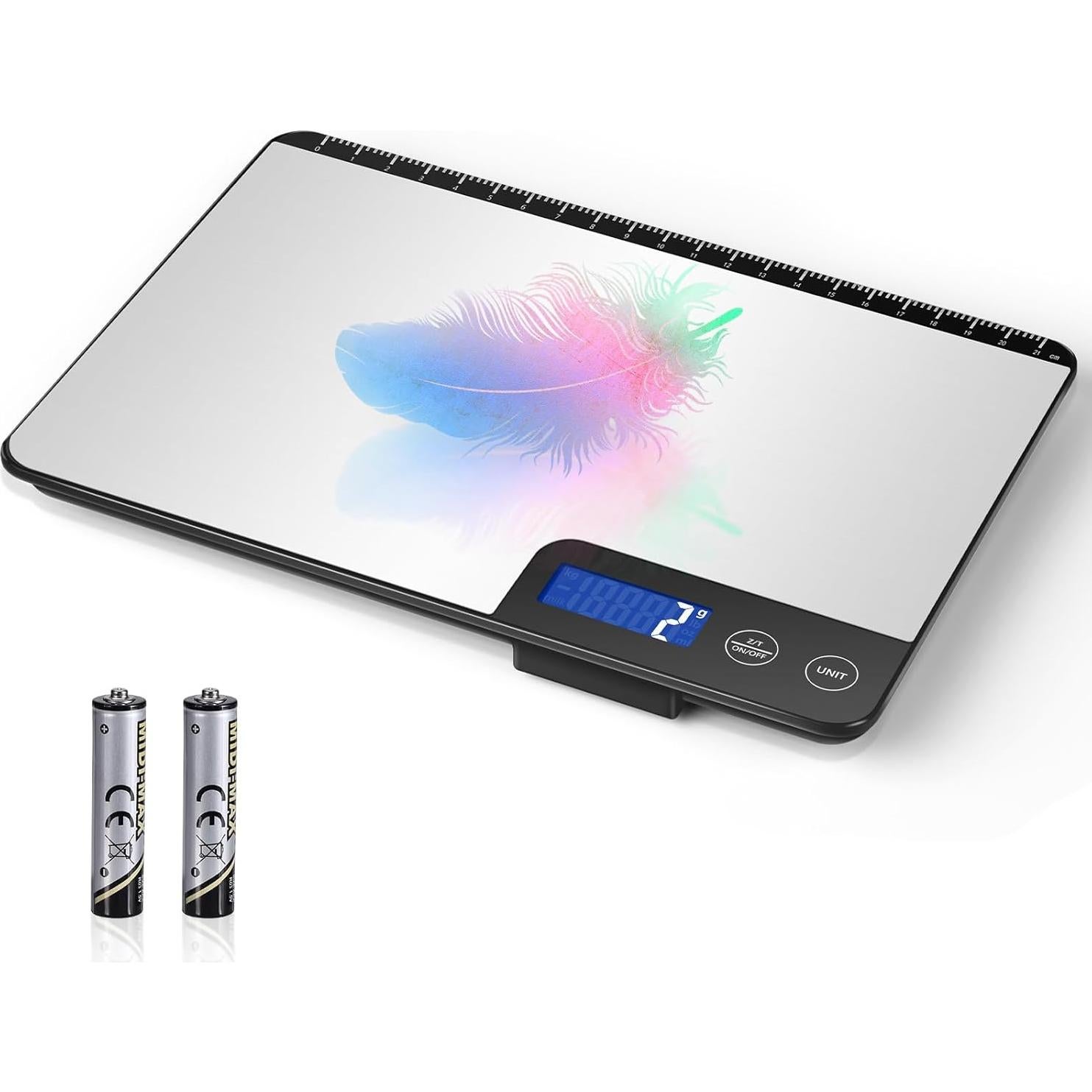 Báscula de Cocina Digital Drcowu K30H 15 kg Pantalla LCD