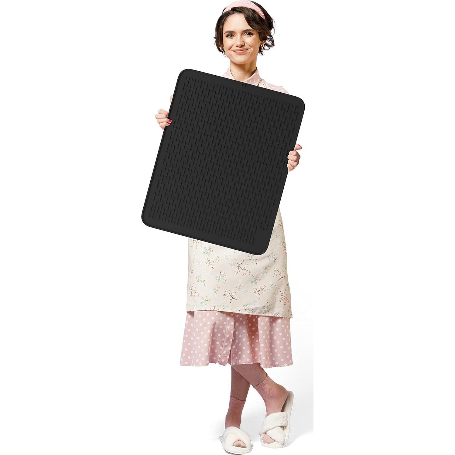 Tapete de Secado de Platos Silicona MonsterMat XL 76x61cm