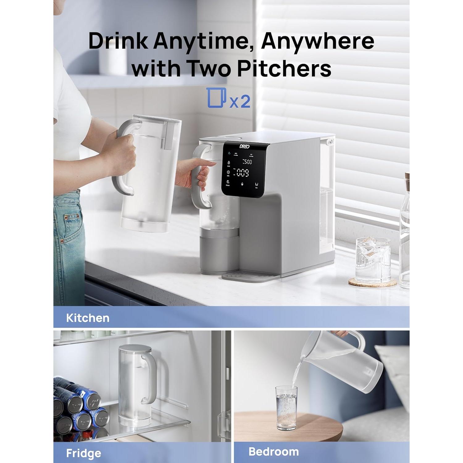 Filtro de Agua Dreo por Ósmosis Inversa 7 Etapas Gris