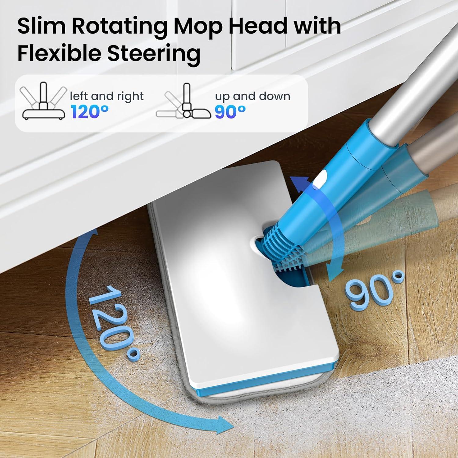 Mop de Vapor Czlife Z7 1300W 13 en 1 Azul para Pisos