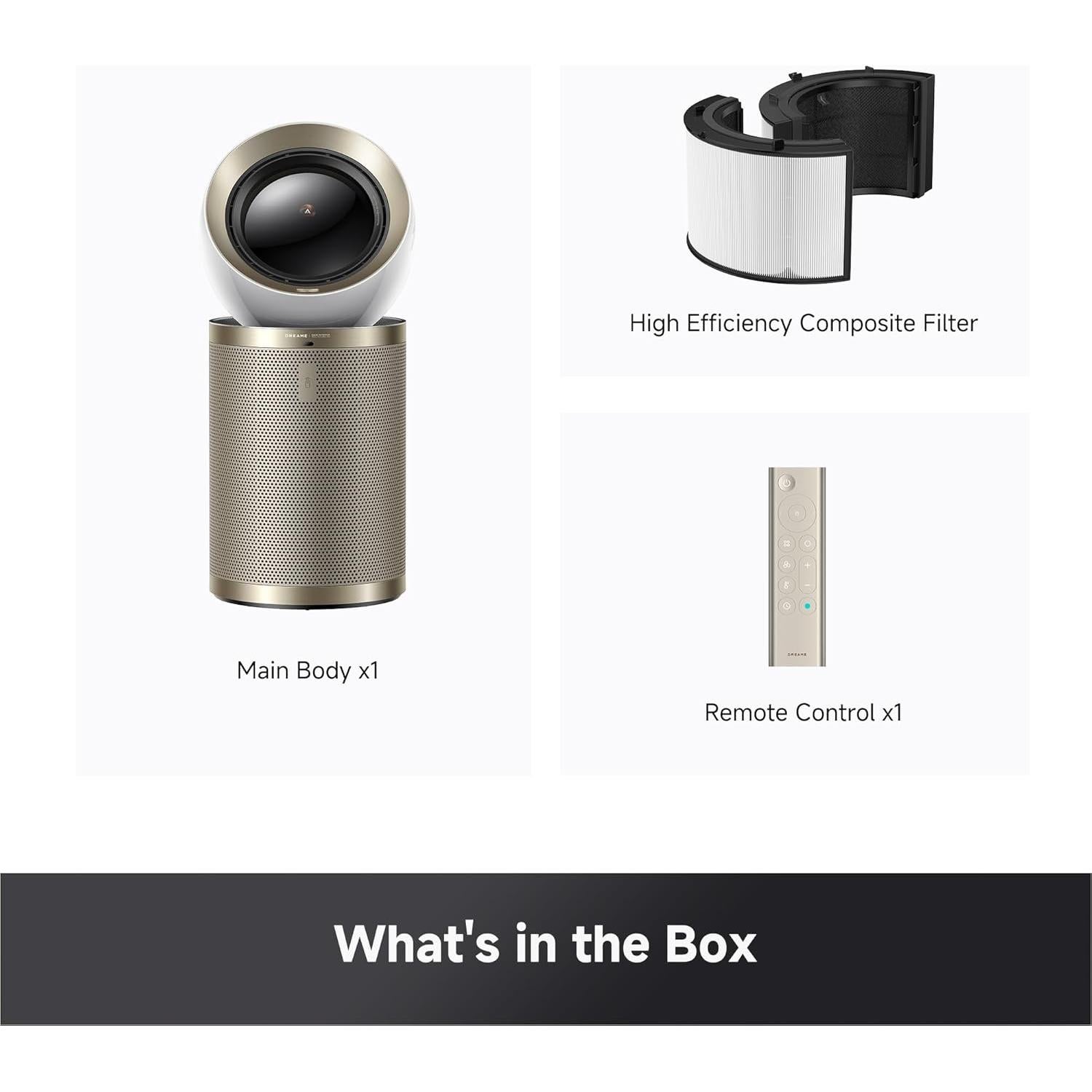 Purificador de Aire Inteligente Dreame PM10 525 m²/h 4 Filtros