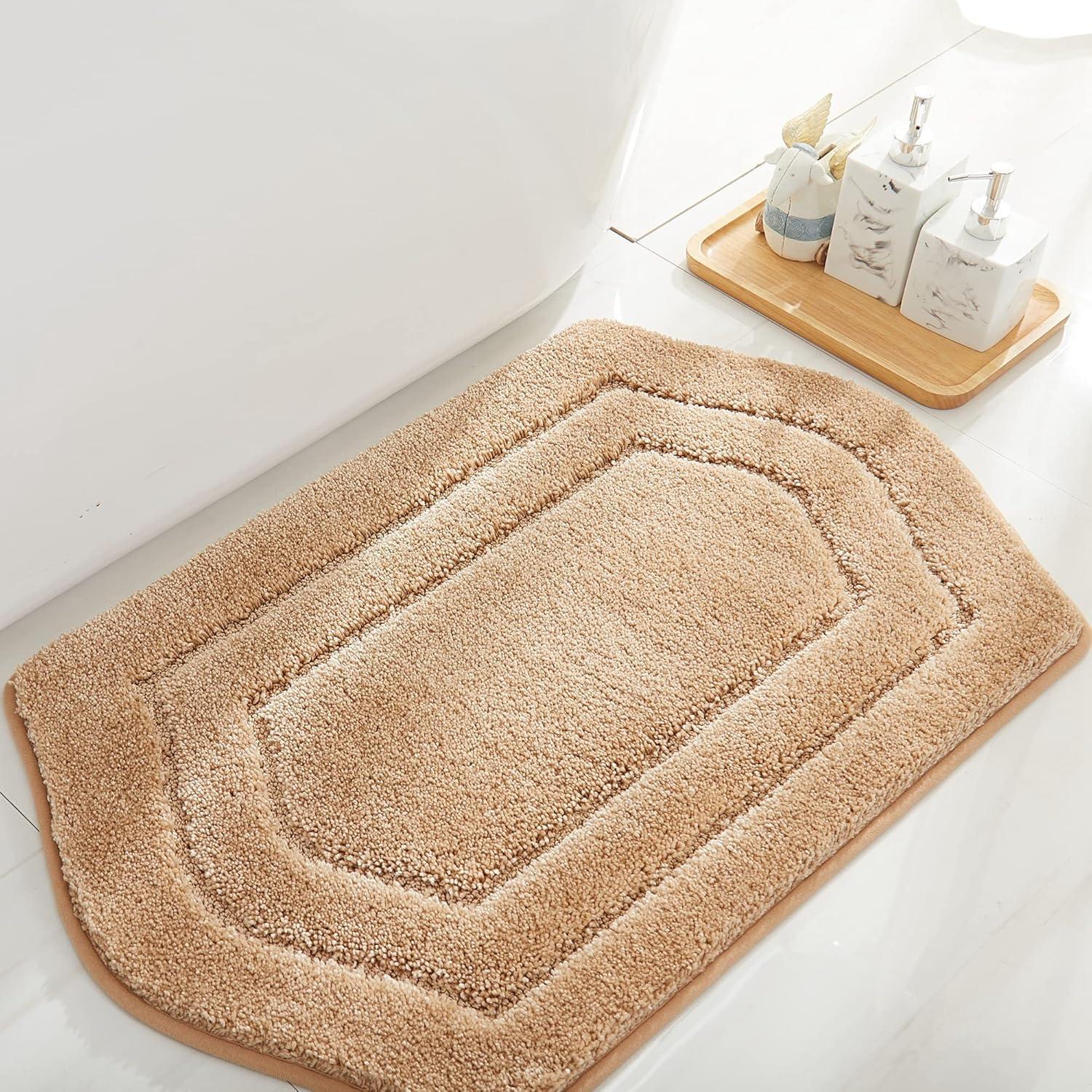 Alfombrilla de Baño Antideslizante COSY HOMEER Beige 45x68 cm