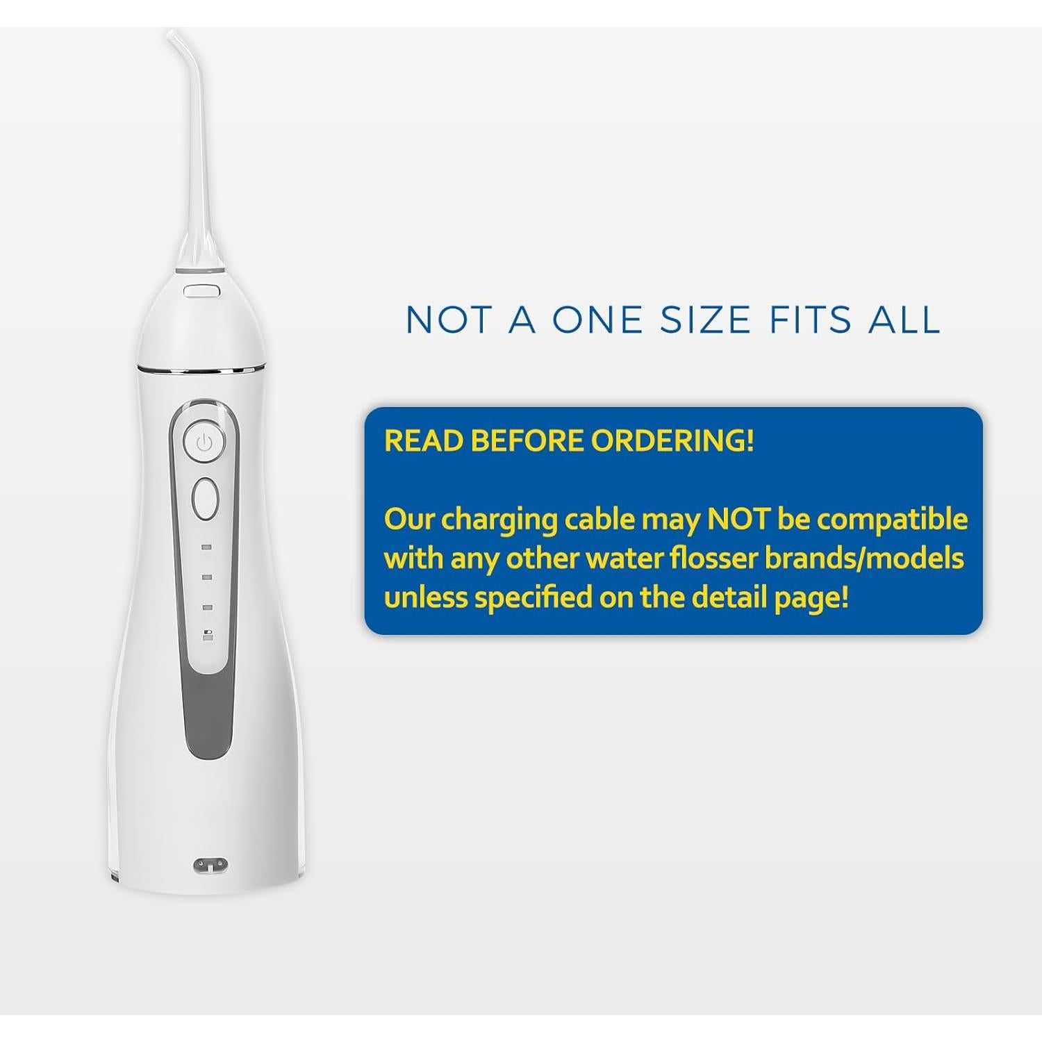 Cargador USB Cabor para Irrigadores Bucales - Carga Rápida