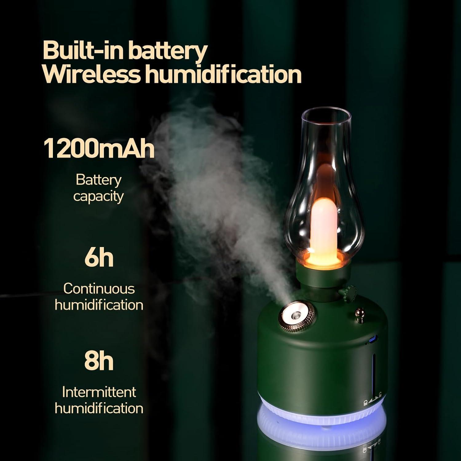 Difusor de Aceite Esencial FLYING APSARAS 260ml Verde