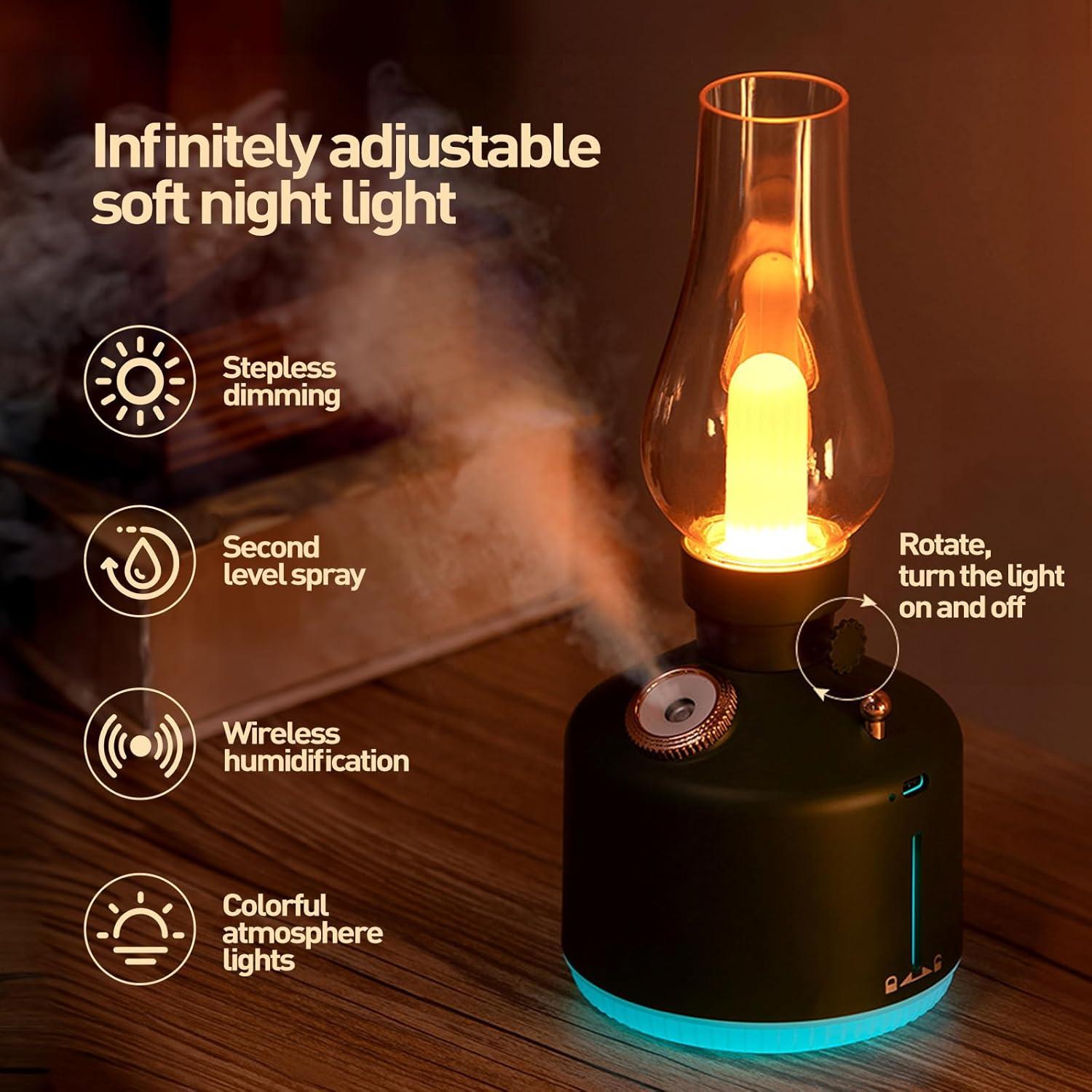 Difusor de Aceite Esencial FLYING APSARAS 260ml Verde