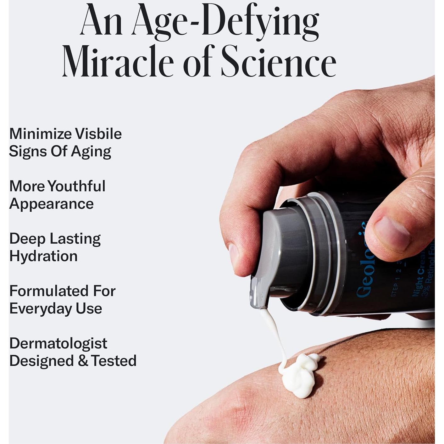 Crema Facial Anti-Envejecimiento Geologie 0.2% Retinol 117g