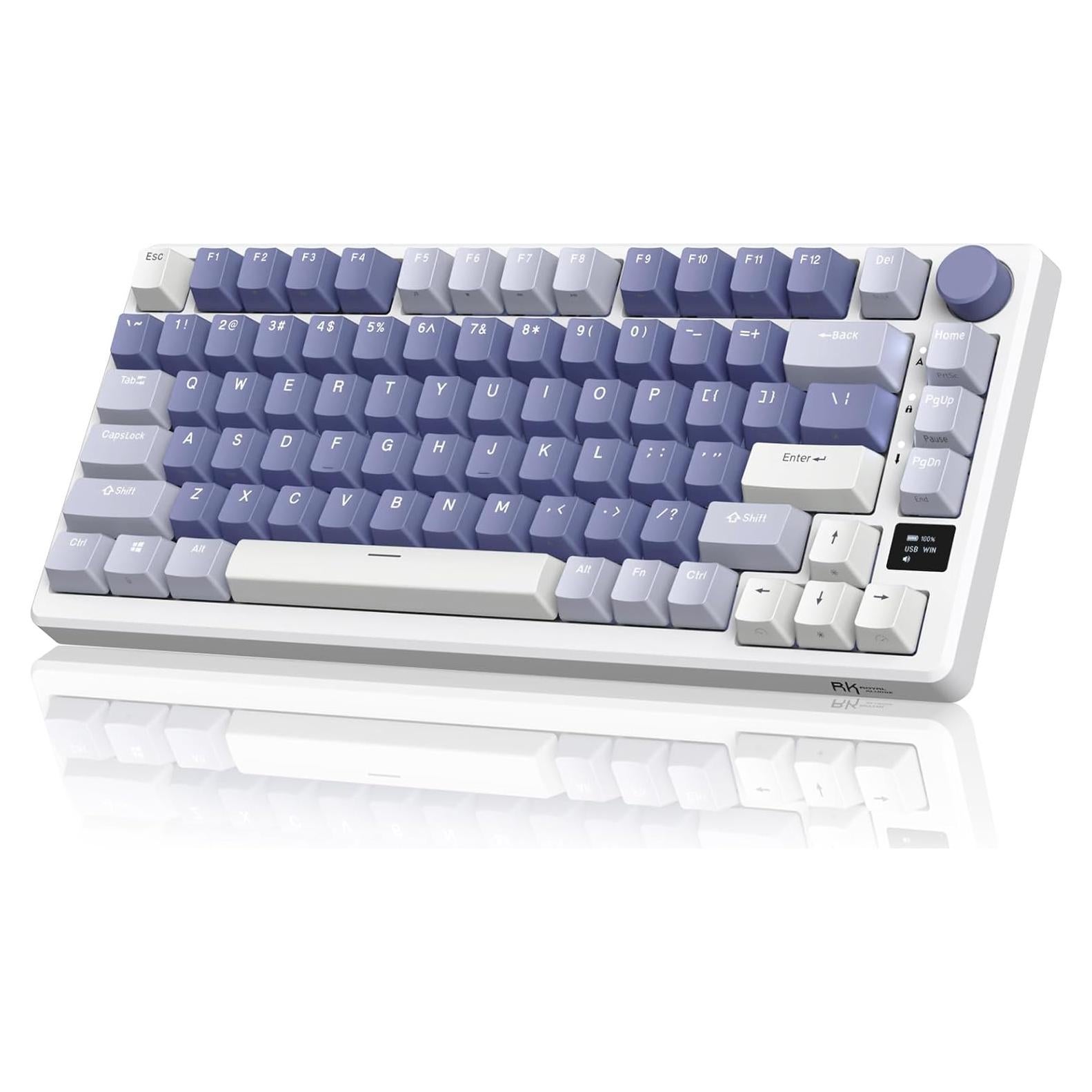 Teclado Mecánico RK Royal Kludge RKM75 75% RGB Bluetooth
