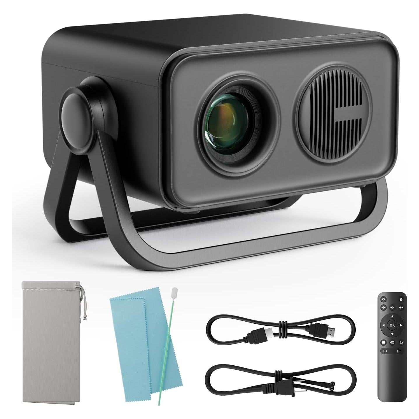 Proyector portátil BKZ V18 1080P Bluetooth 5.4 ajustable