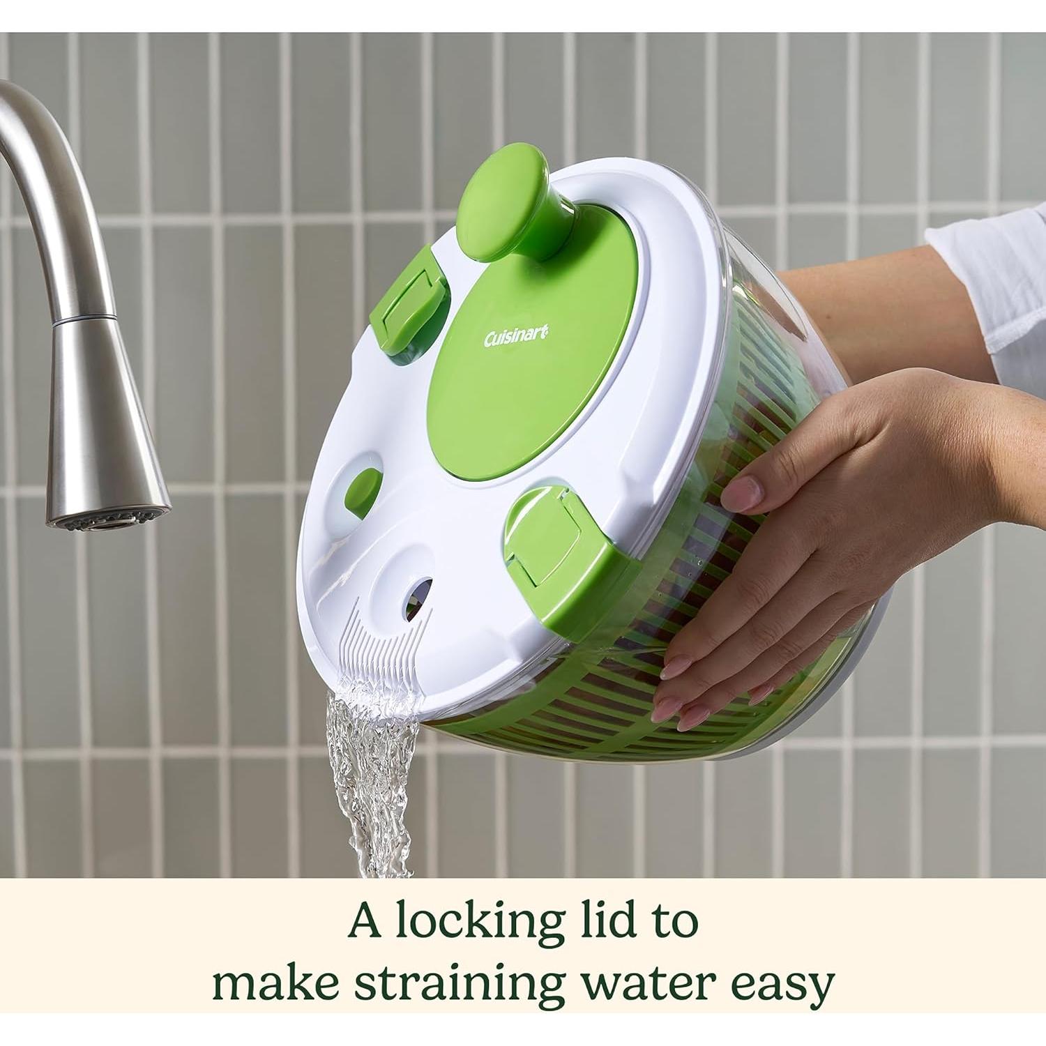 Ensaladera Cuisinart 3qt (2.84L) para Lavar y Secar Verduras