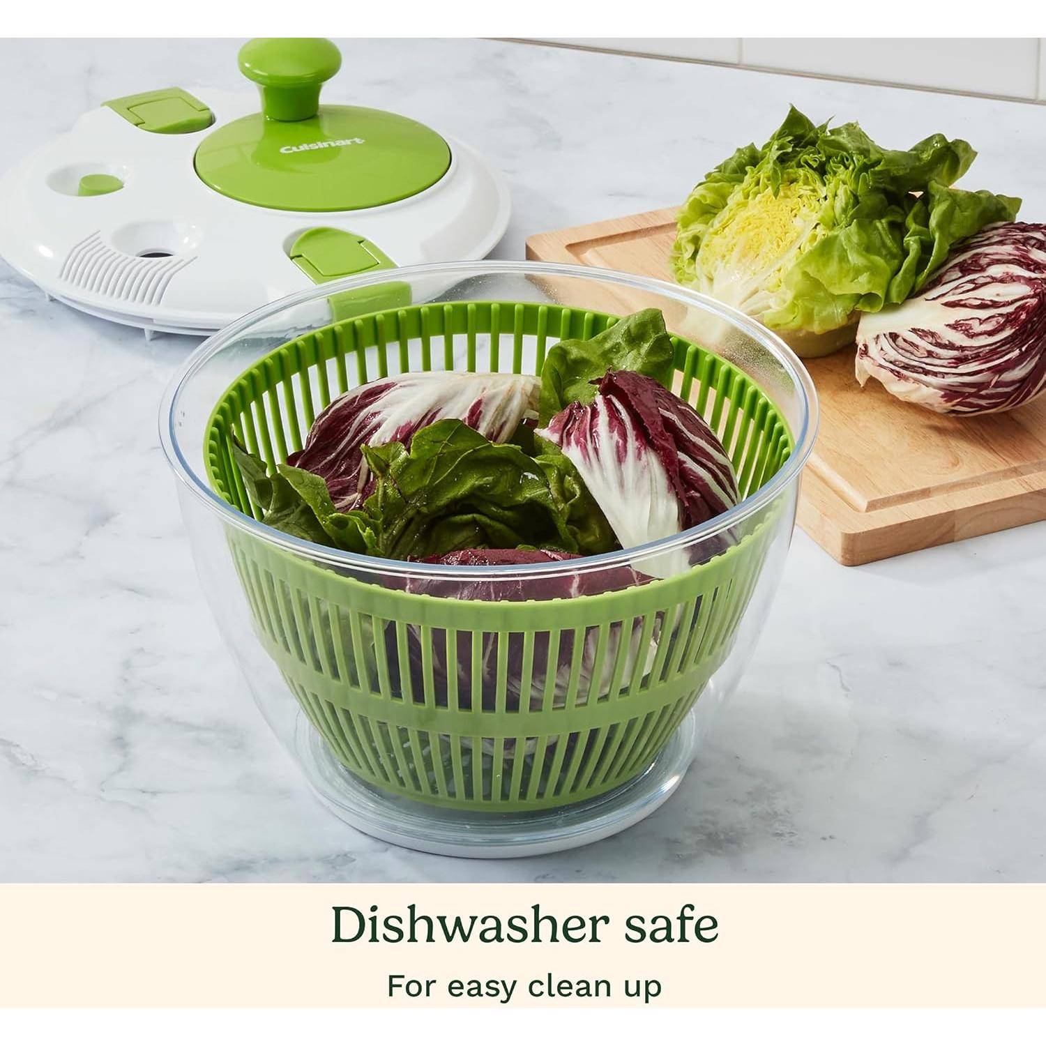 Ensaladera Cuisinart 3qt (2.84L) para Lavar y Secar Verduras