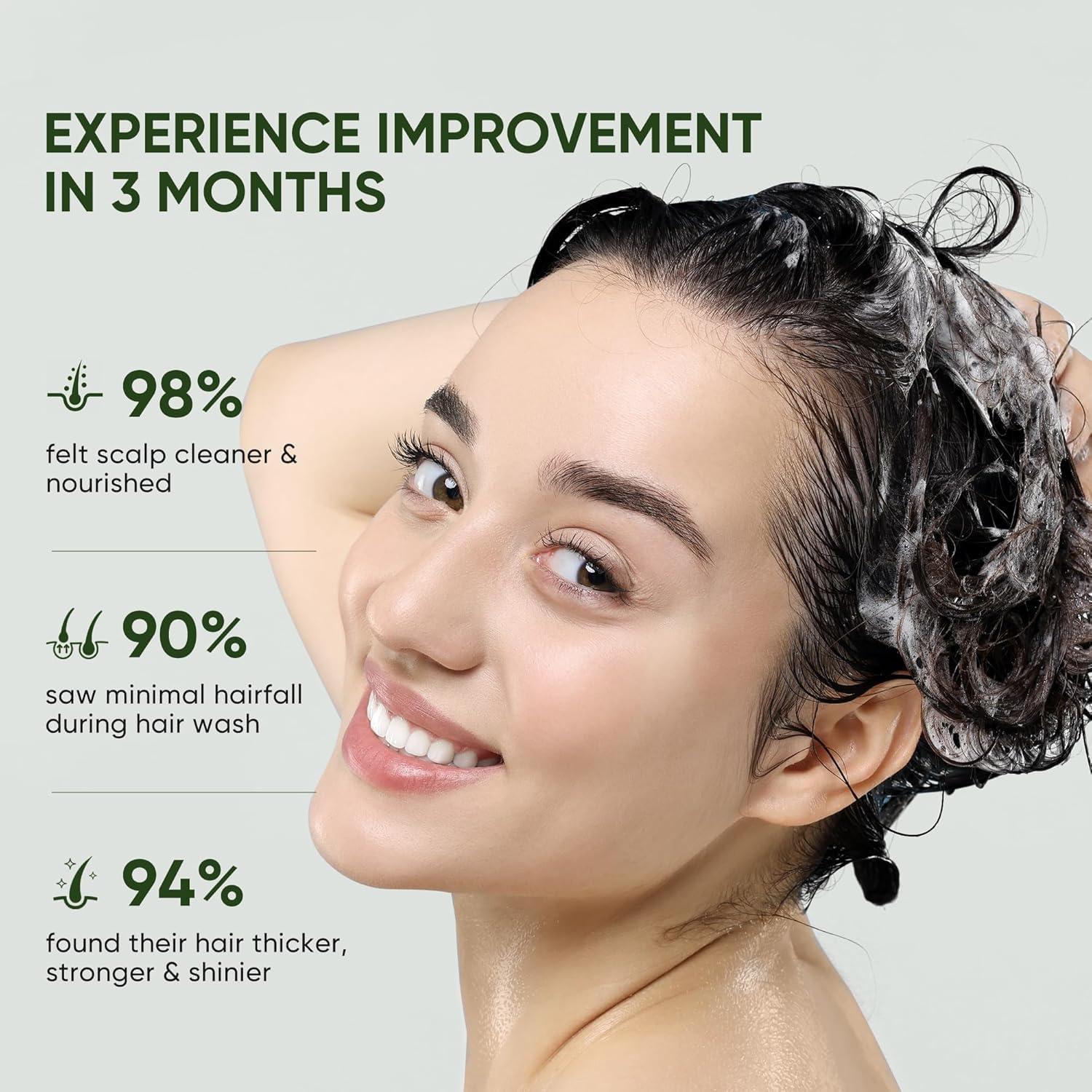 Rosemary Hair Growth Shampoo - Thickening Shampoo with Biotin Tea Tree Oil Mint for Hair Loss and Thinning Hair - for Women and Men 11.8 Fl Oz (Pack of 1)