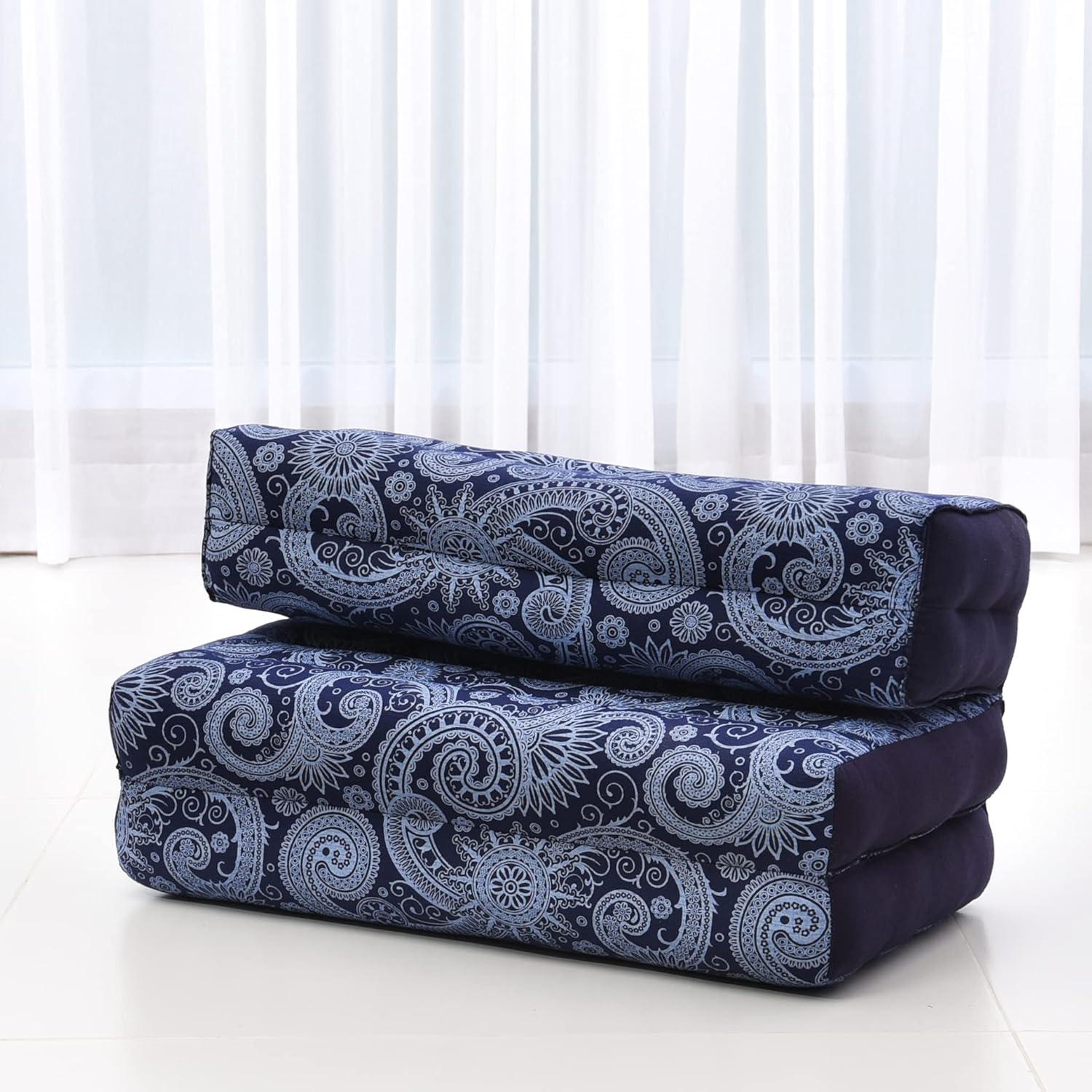 Colchón Plegable Leewadee 2 en 1 para Yoga y Meditación