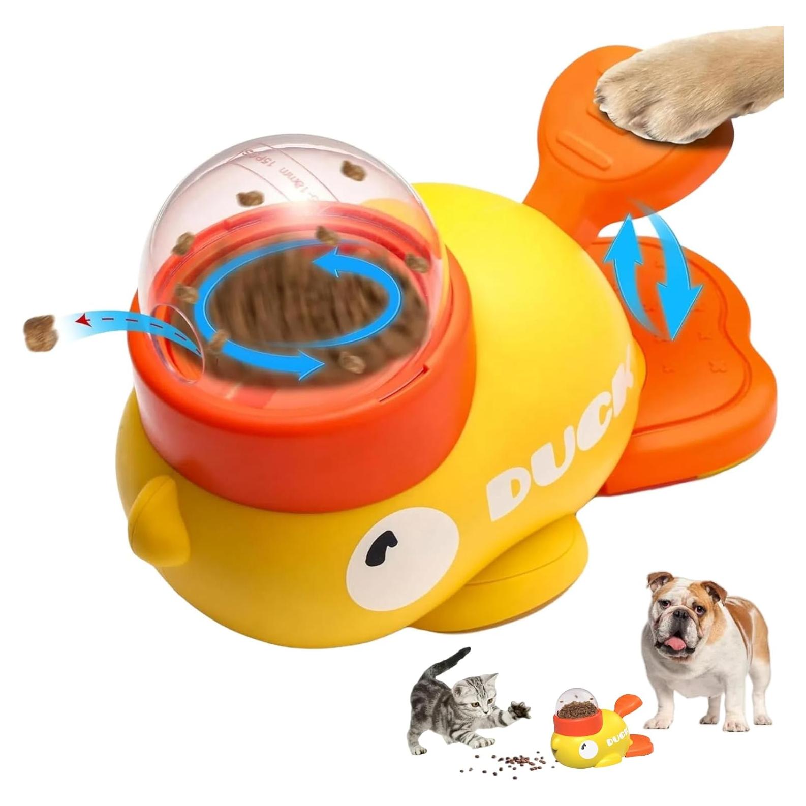 Dispensador de Golosinas Interactivo KPWIN Pato Amarillo 8.4x21.8cm