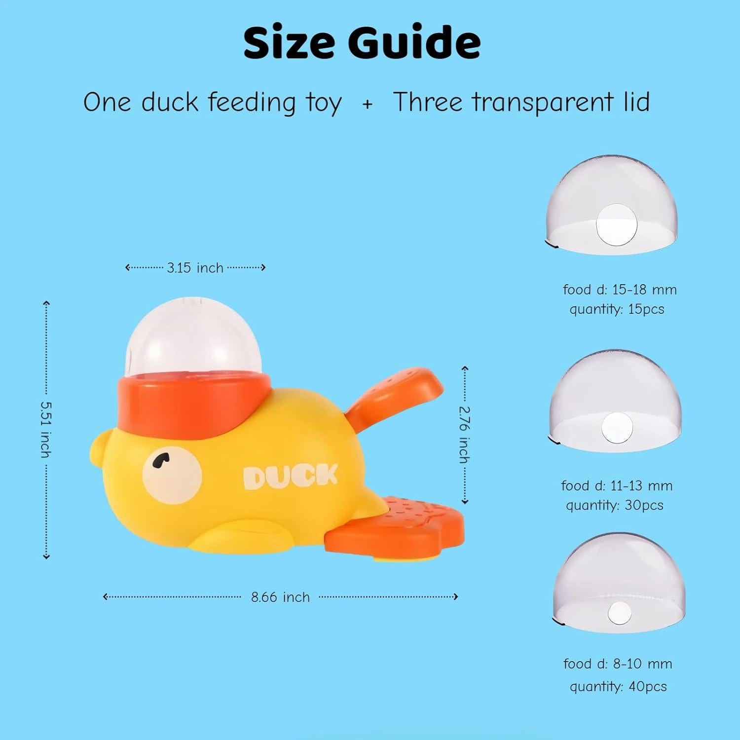 Dispensador de Golosinas Interactivo KPWIN Pato Amarillo 8.4x21.8cm