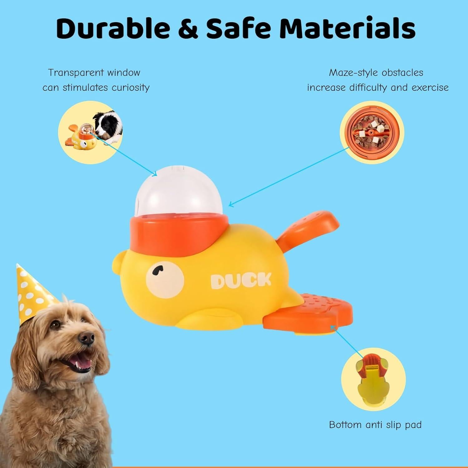 Dispensador de Golosinas Interactivo KPWIN Pato Amarillo 8.4x21.8cm