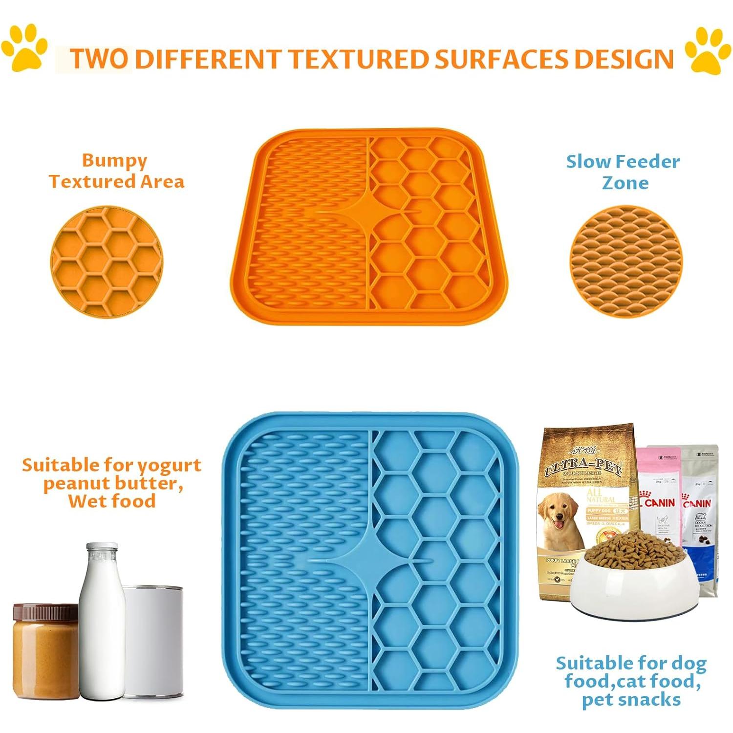 Alfombrilla de Lamer para Perros y Gatos Luding 21x21cm