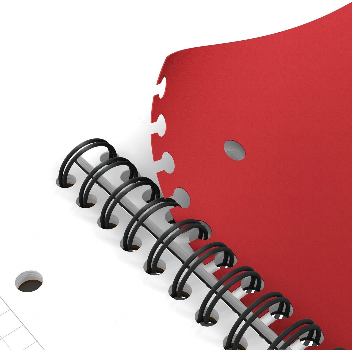 Cuaderno OXFORD Activebook A4 Cuadriculado 80 Hojas Gris