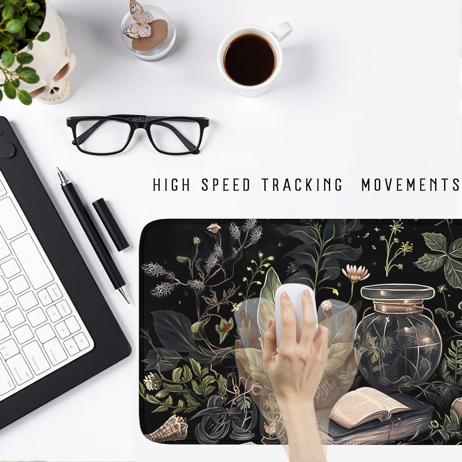 Alfombrilla de Escritorio XXL Nasdalgias 80x40cm Dark Academia