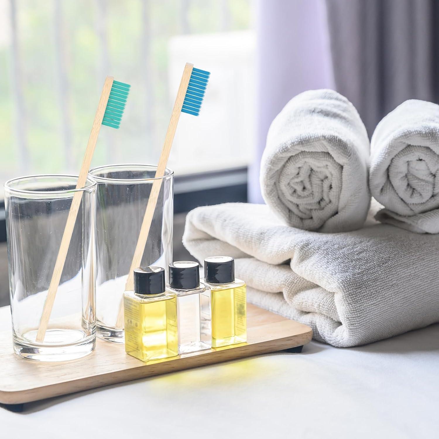 200 Cepillos de Dientes de Bambú Vesici Suaves y Ecológicos