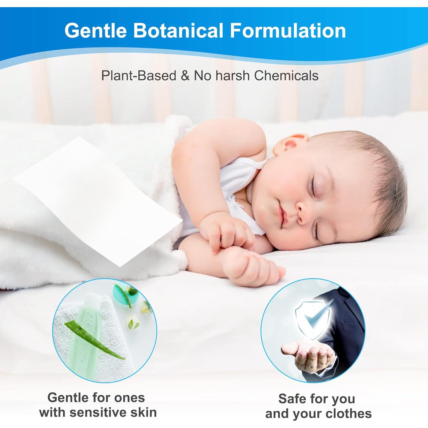 Hojas de detergente LANSIRY 200 cargas aroma lino fresco