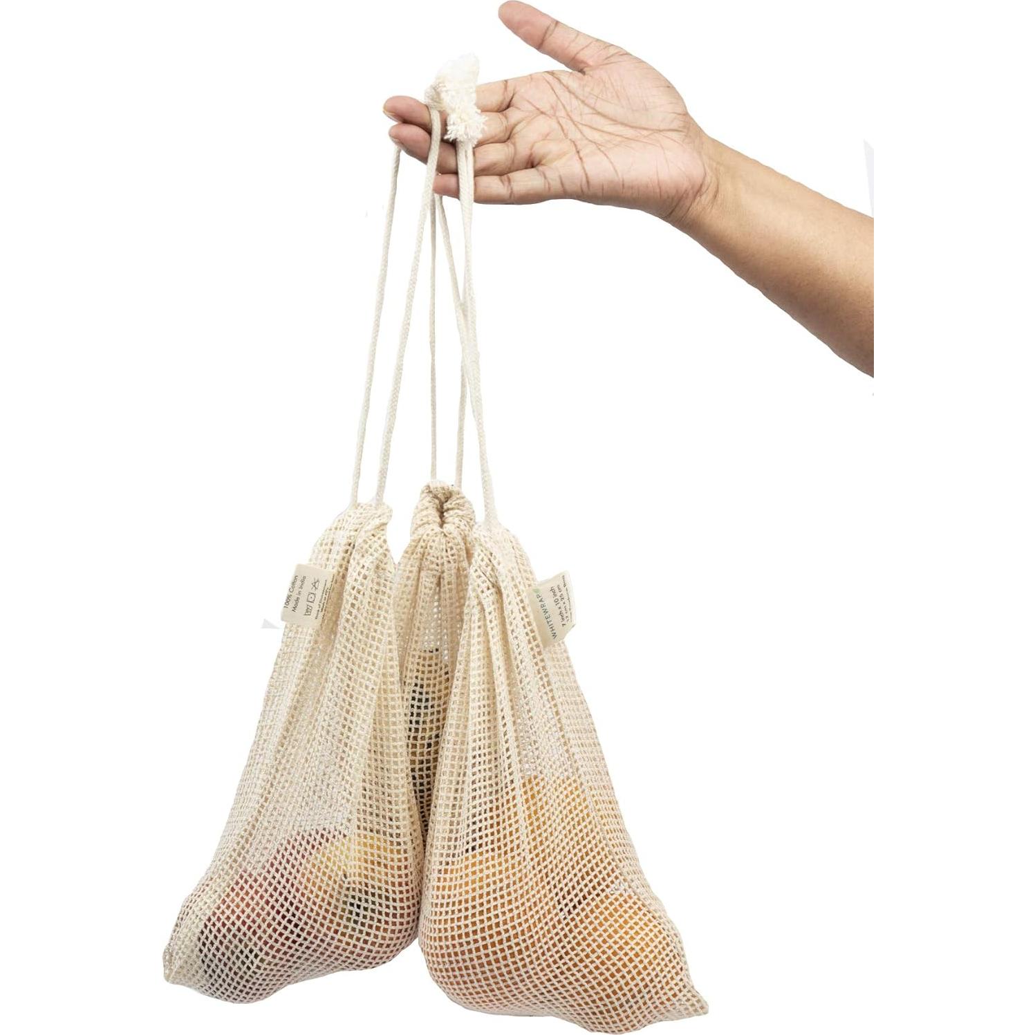 Bolsas de Producción Reutilizables WHITEWRAP 6 Pzas 25.4x45.7cm