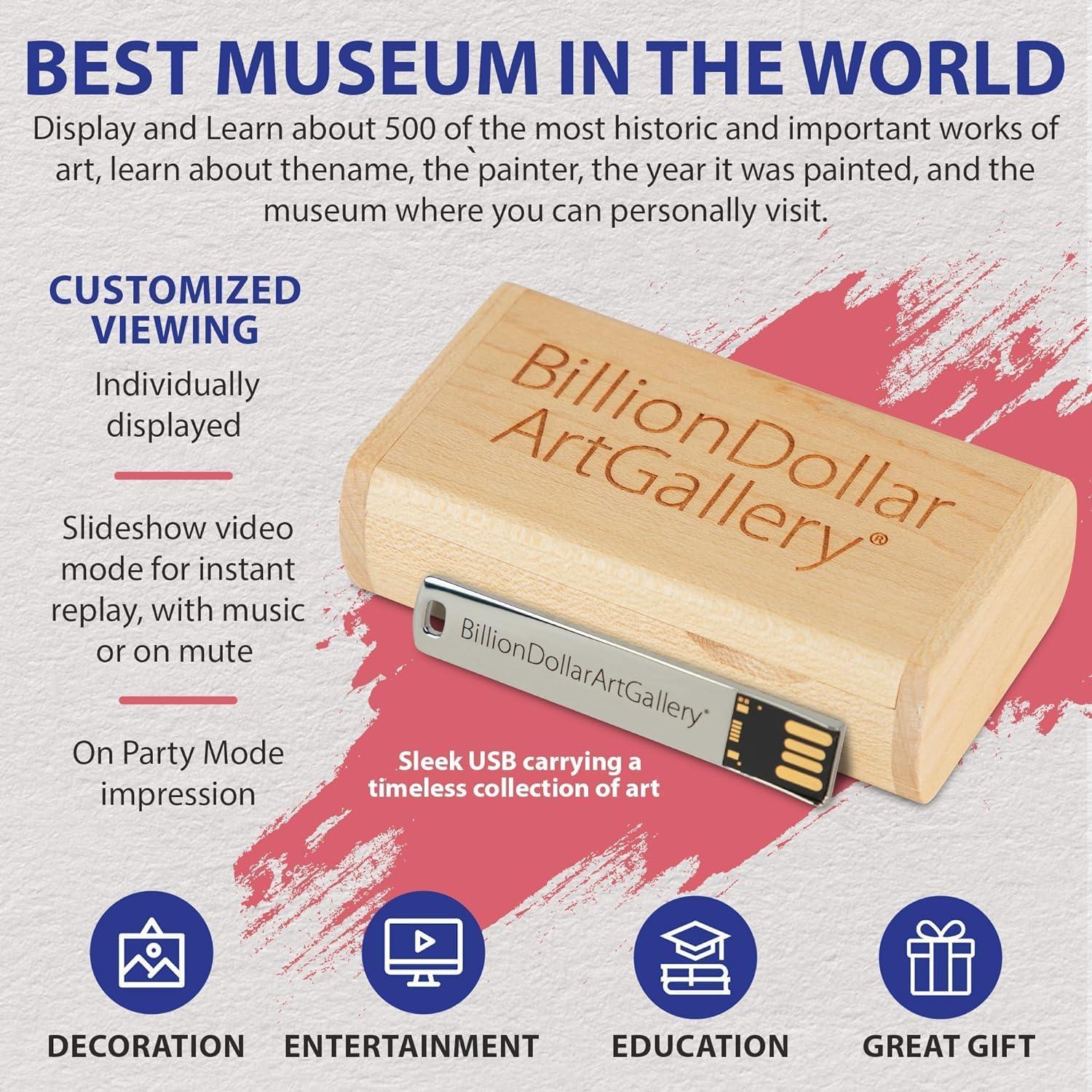 Galería de Arte BillionDollar - 500 Pinturas para Televisor