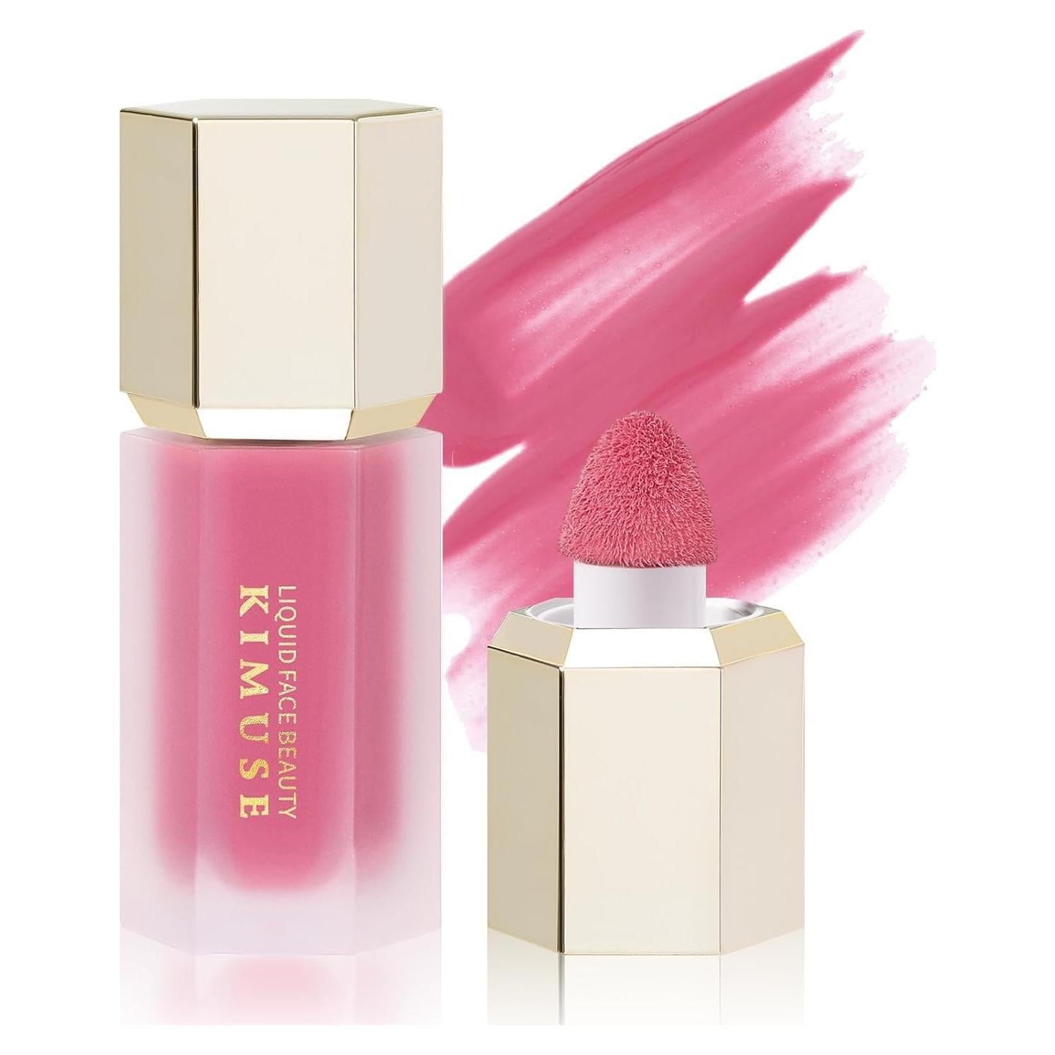 Rubor Líquido KIMUSE Esperanza-Mauve Nude 3.98g - Larga Duración