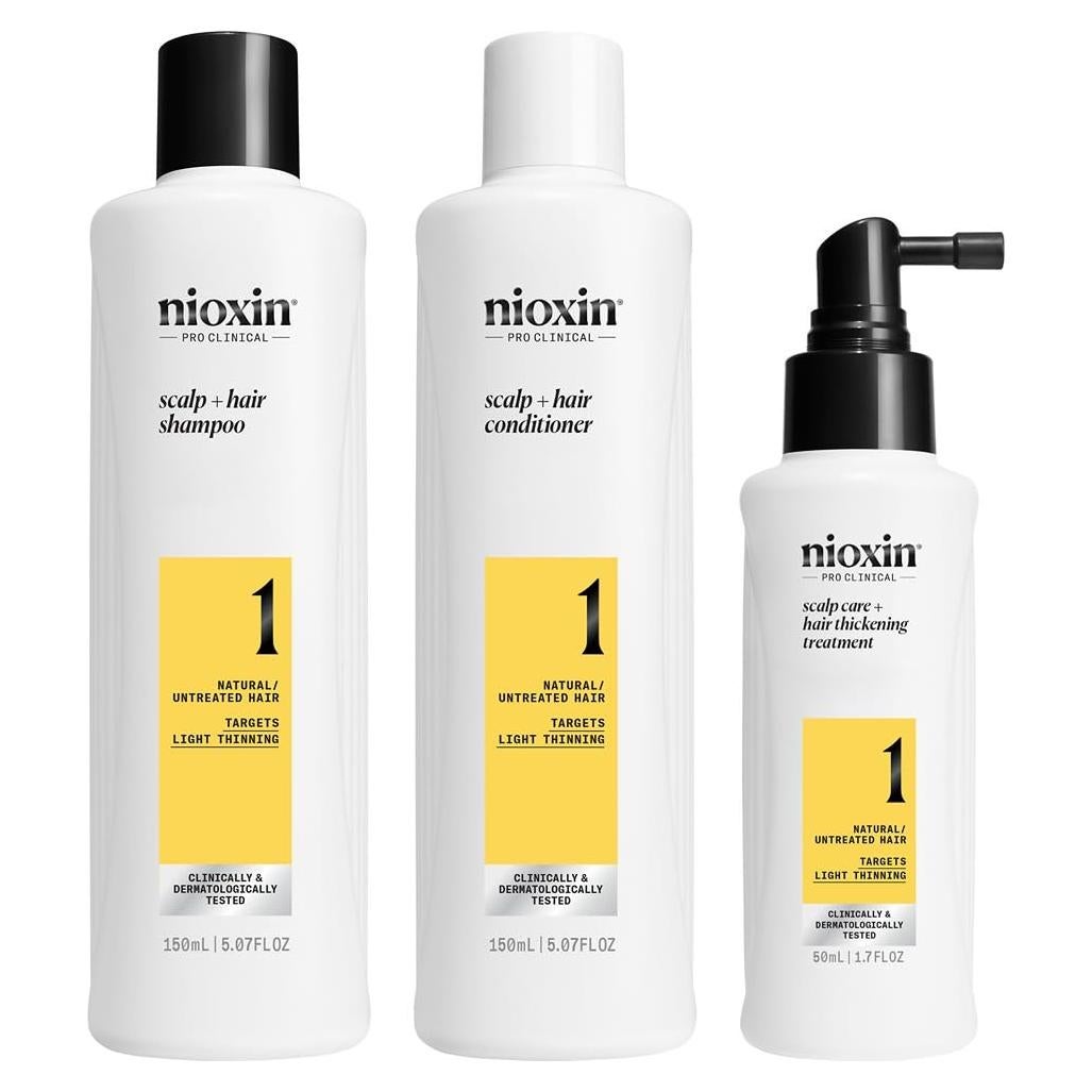 Kit de Engrosamiento de Cabello Nioxin Sistema 1 - 1 Mes
