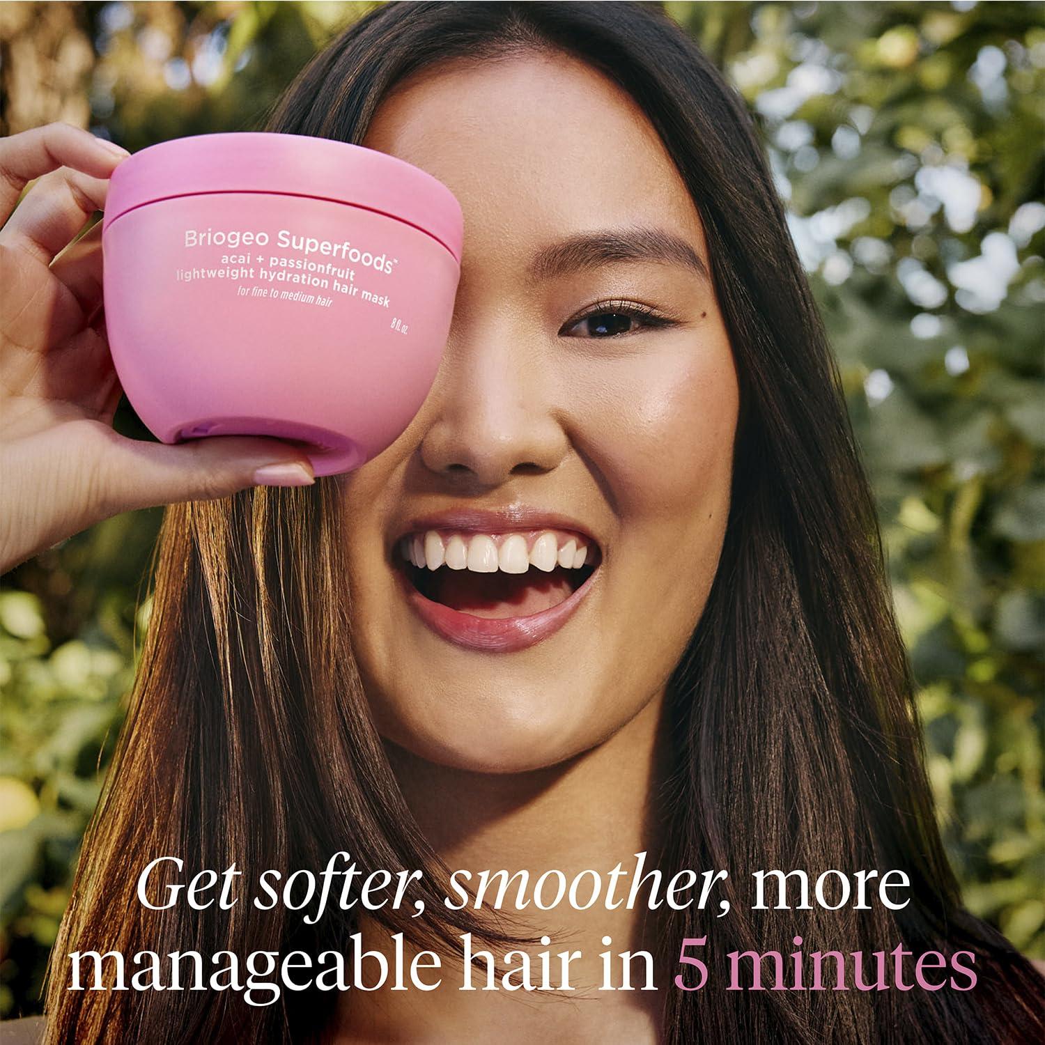 Mascarilla Hidratante Ligera Briogeo Acai Maracuyá 59ml