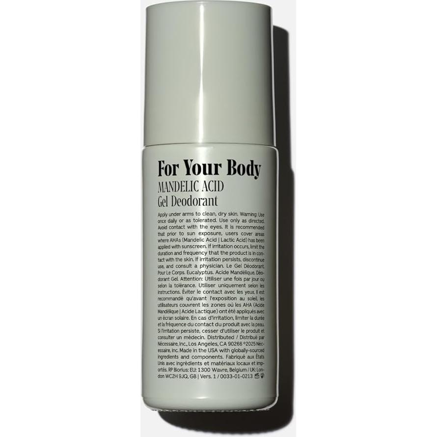 Desodorante Gel Eucalipto Nécessaire 50ml Sin Aluminio