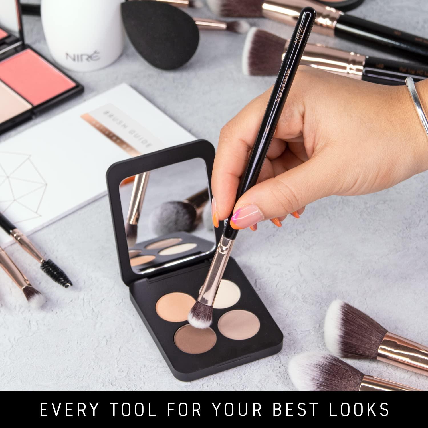 Set de Brochas de Maquillaje Profesional Niré Beauty 15 Piezas