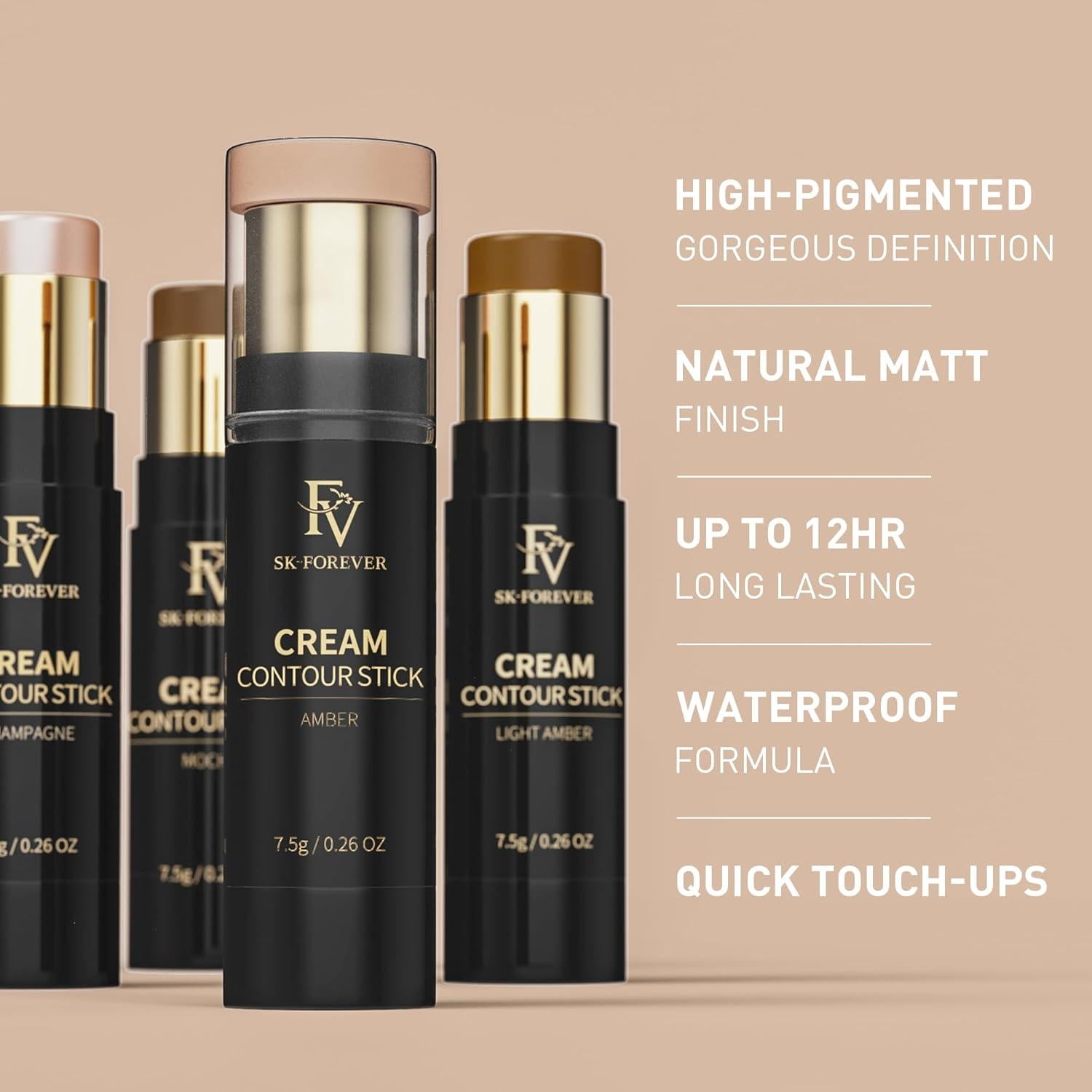 Barra de Contorno FV 01 Ámbar, Resistente al Agua, 7.39g